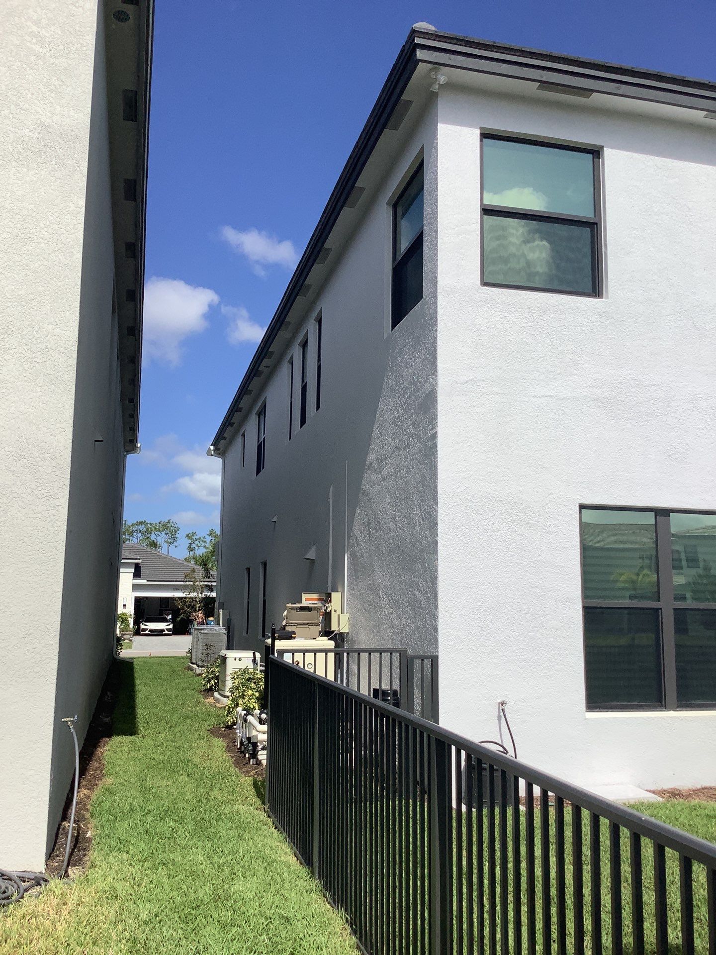 Splash Guard Gutters for Estero FL Rooflines by Gutter Professors