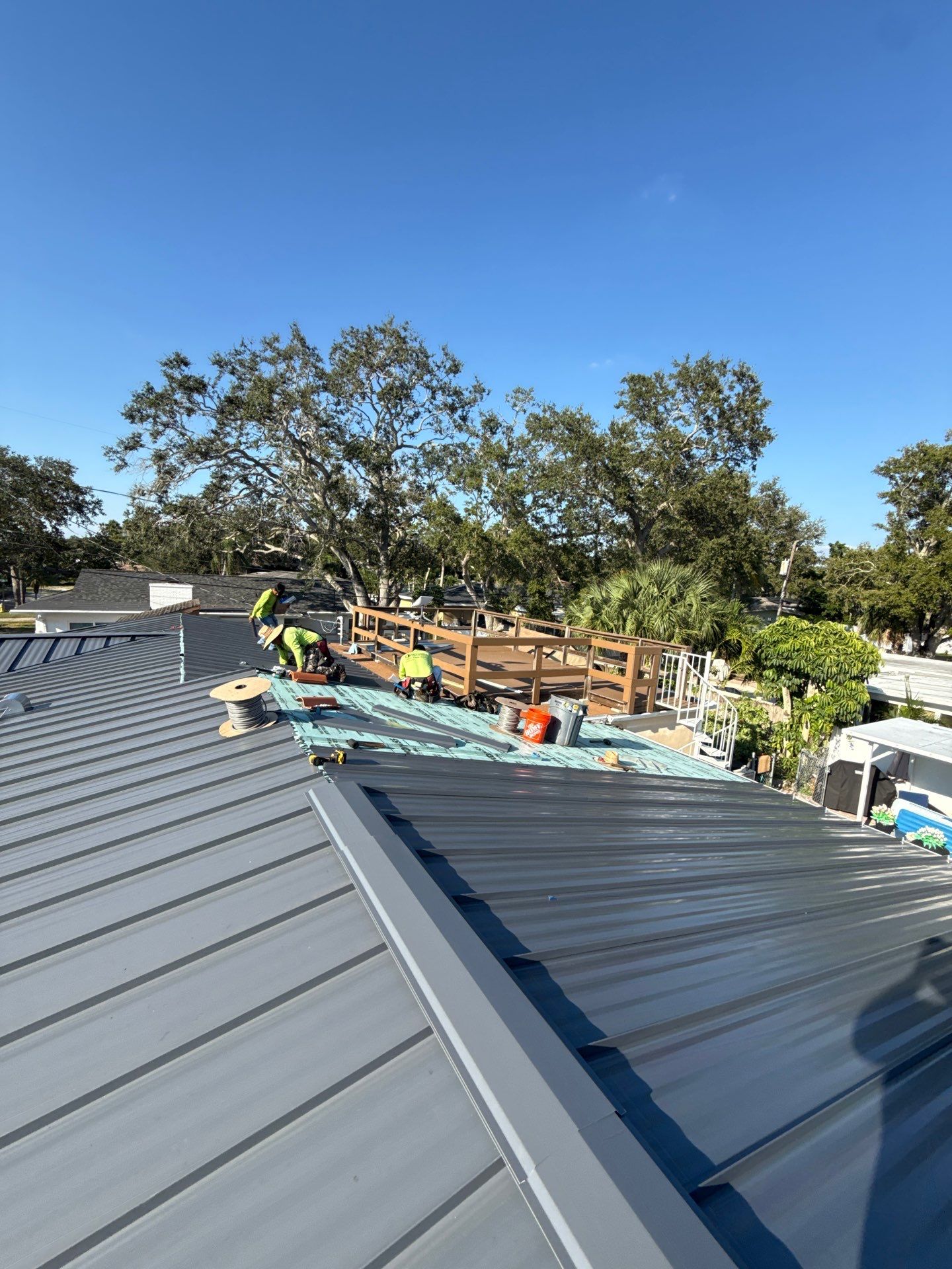 Project in St. Petersburg 33710 by Mitchell Roofing Company LLC 