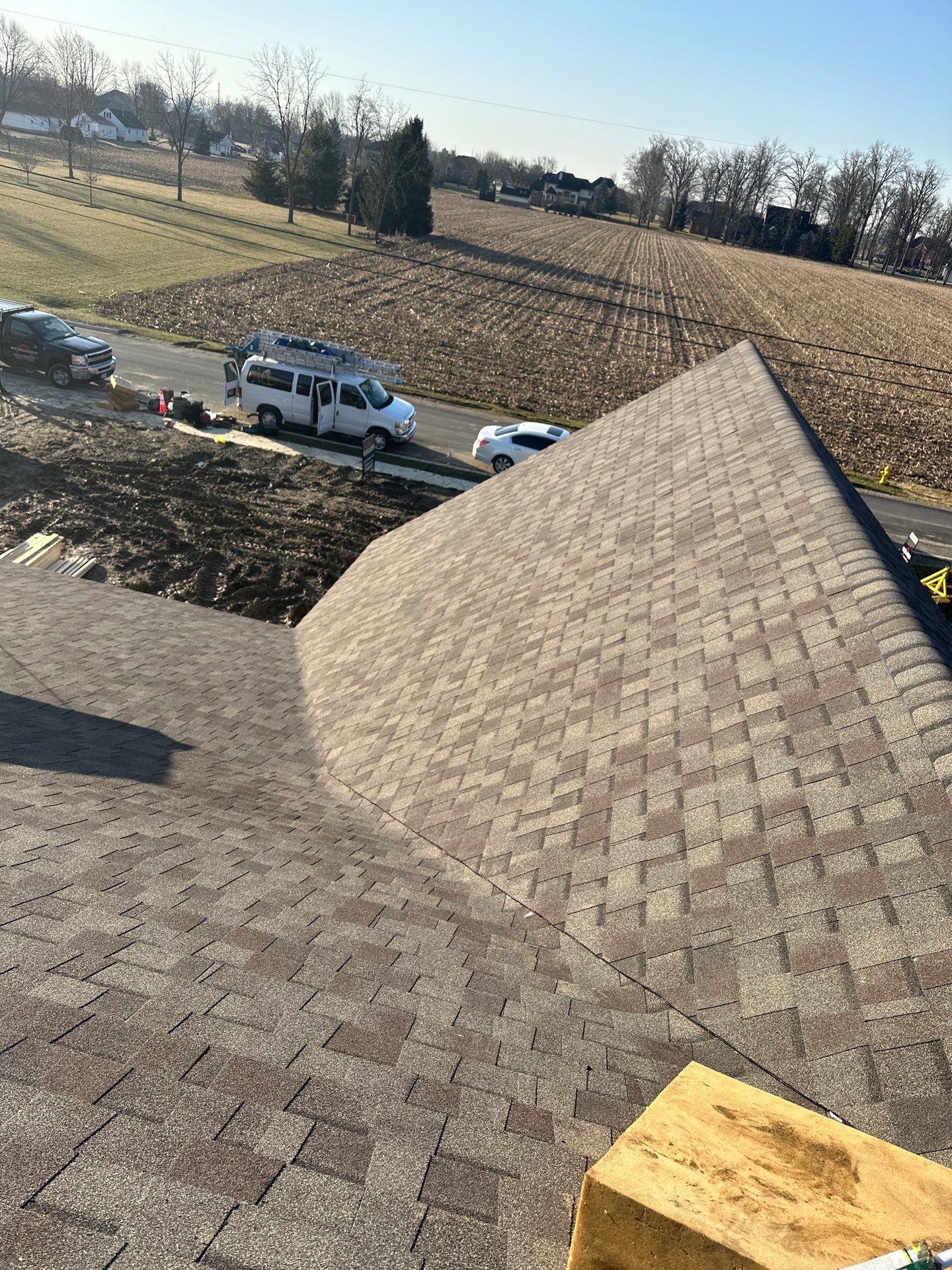 Residential Roofing Installation using CertainTeed Landmark Weathered Wood by Nitro Roofing and Construction