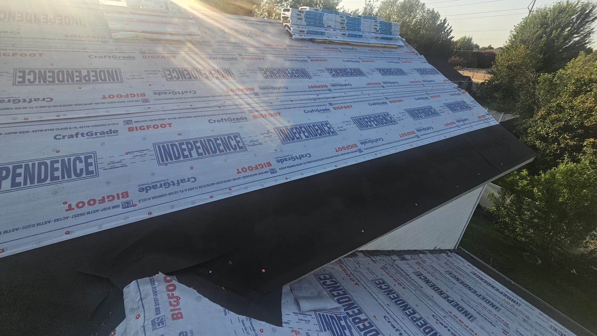 Asphalt Architectural Shingle Roof Replacement in Meridian, Idaho by Olive Roofing