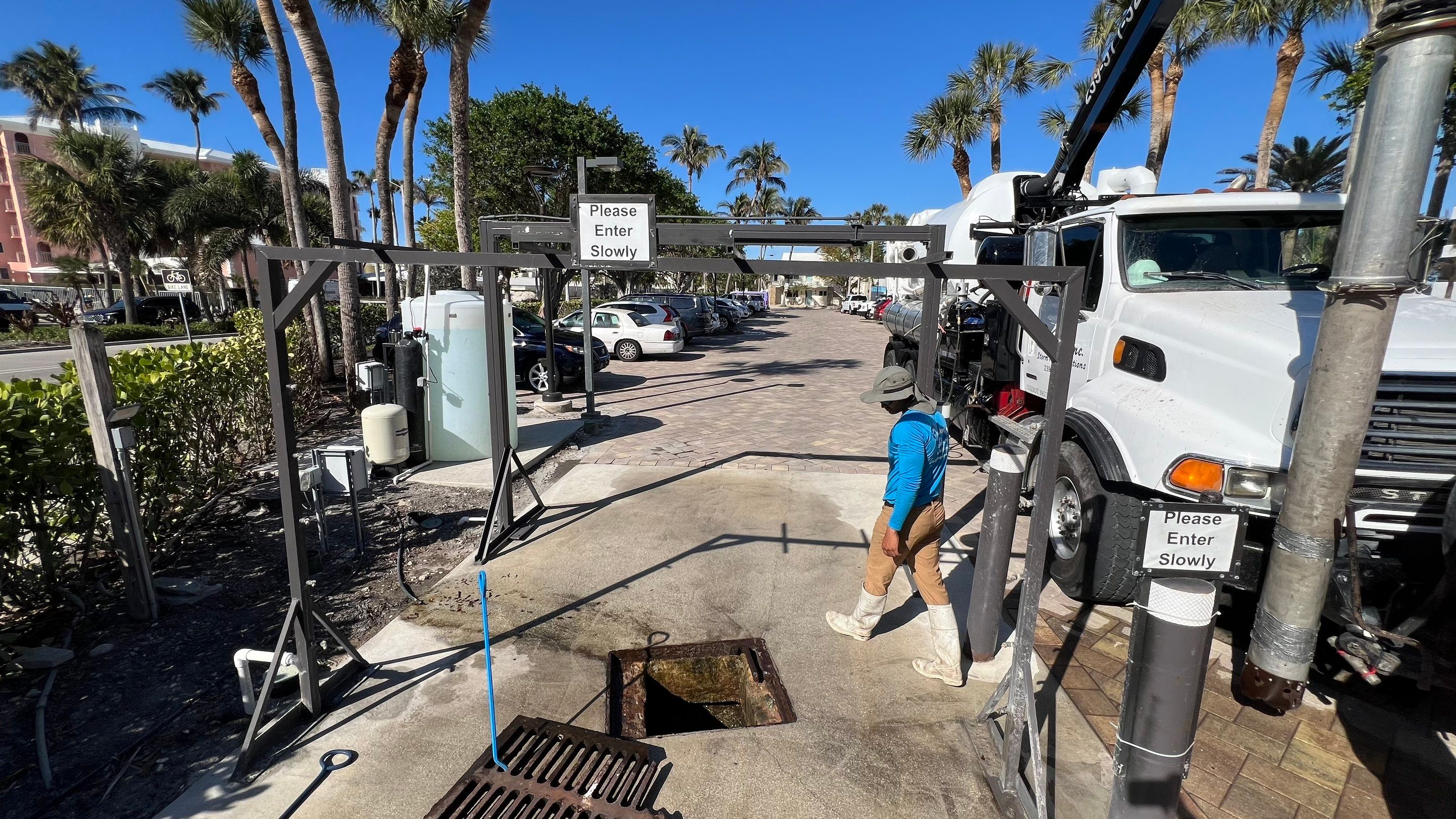 Naples Condo Complex Stormwater System Maintenance and Hurricane Cleanup by Don Mar, Inc. Storm Water Solutions