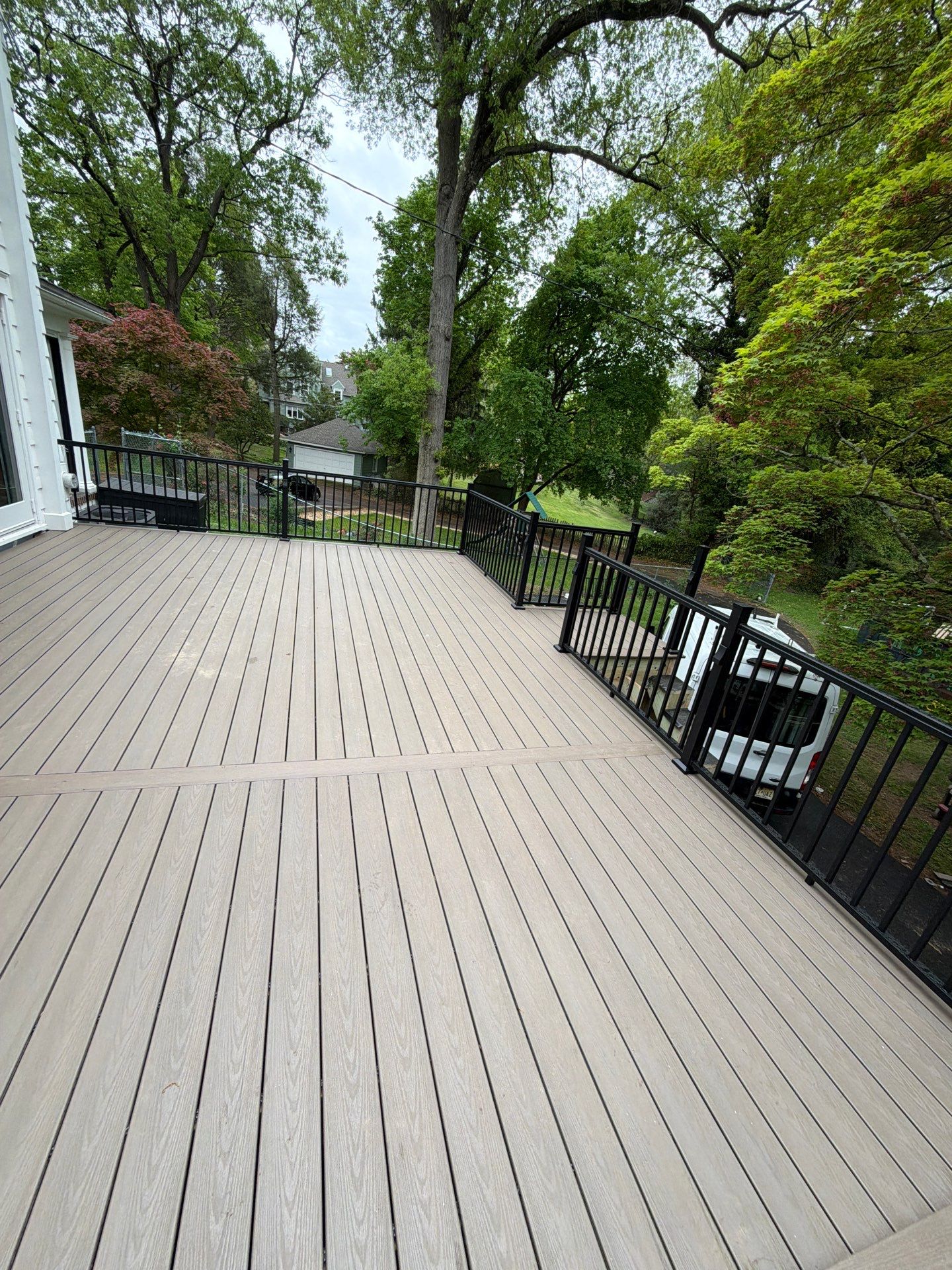 New deck and porch in Moorestown by deck guardian