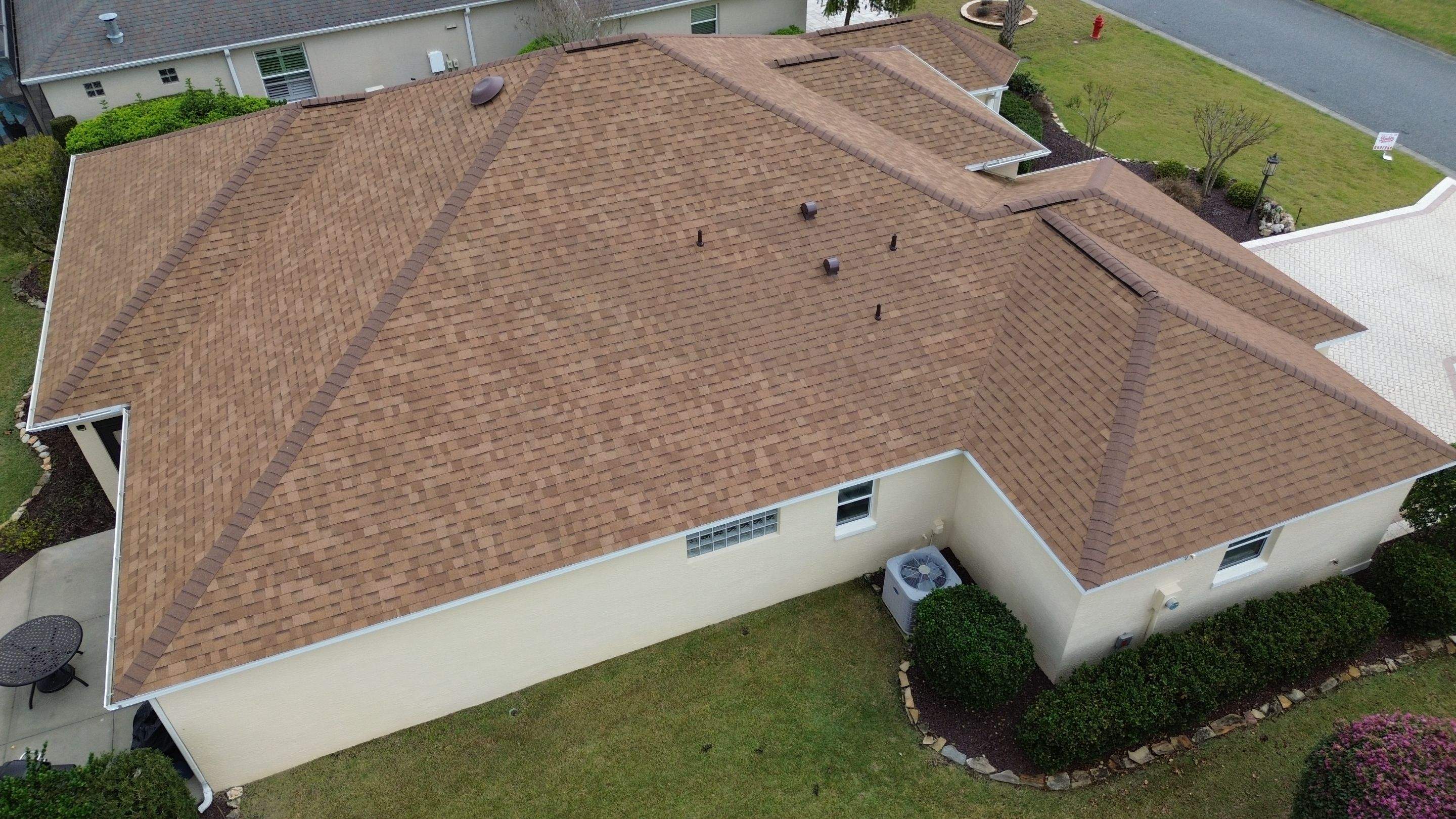 Desert Tan Reroof in The Villages, FL by Brehm Roofing