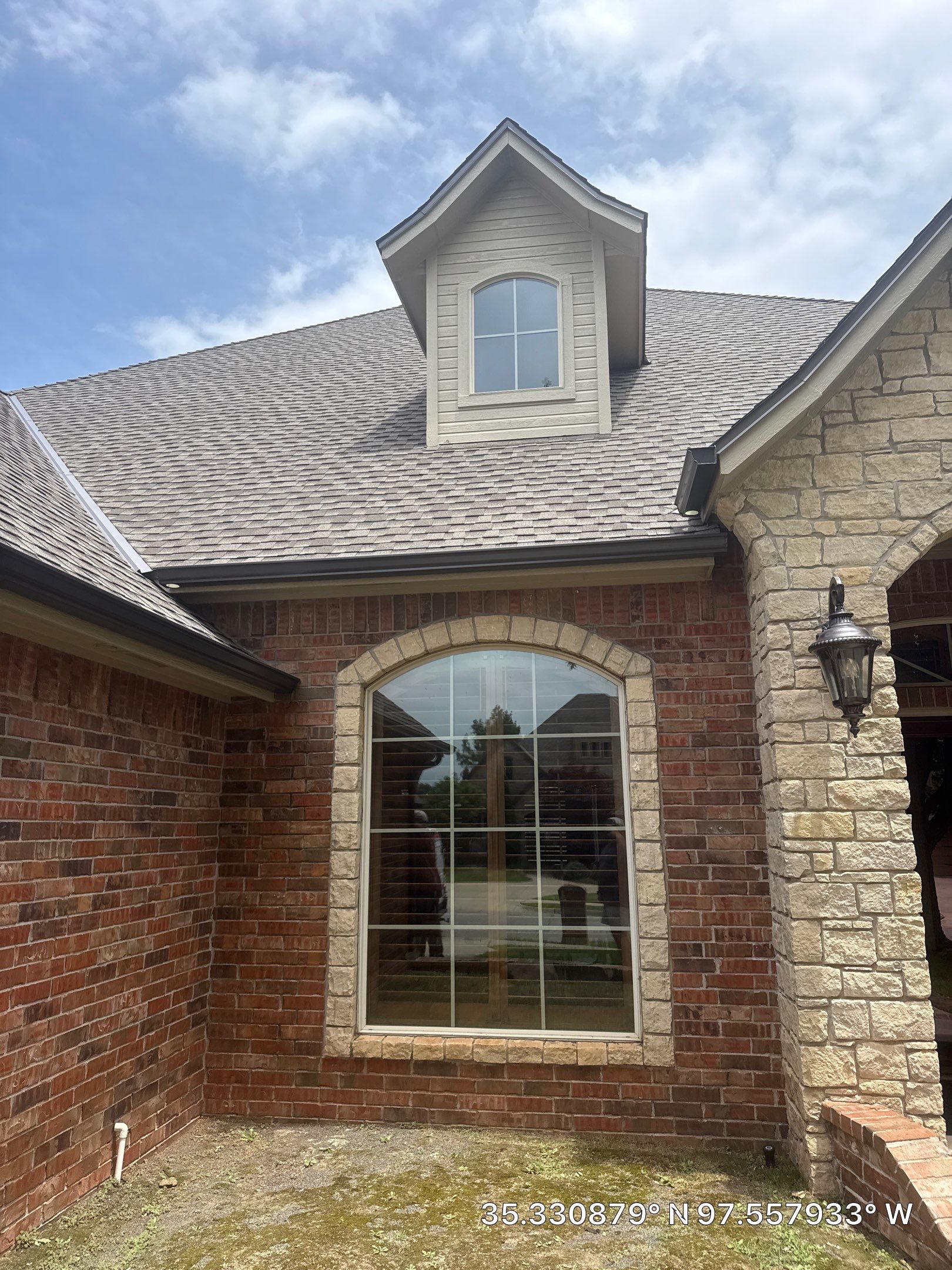 GAF Timberline UHDZ Full Storm Restoration - Exterior Paint & Interior Repair - Oklahoma City, OK by 5Coat Roofing & Construction