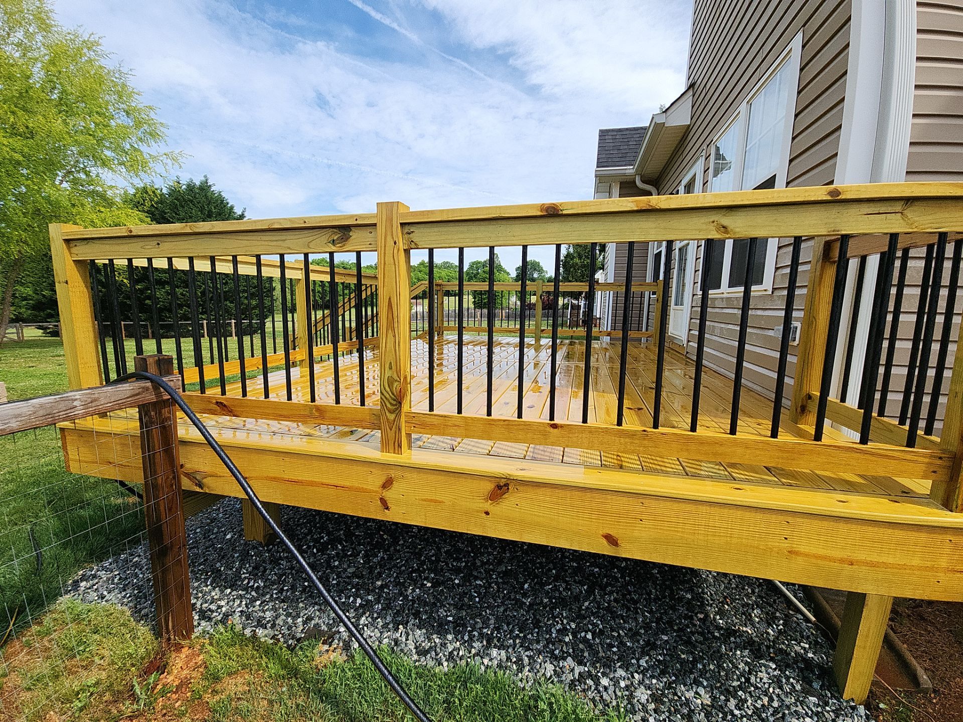 New Deck using Wood Sealant by DuraSeal