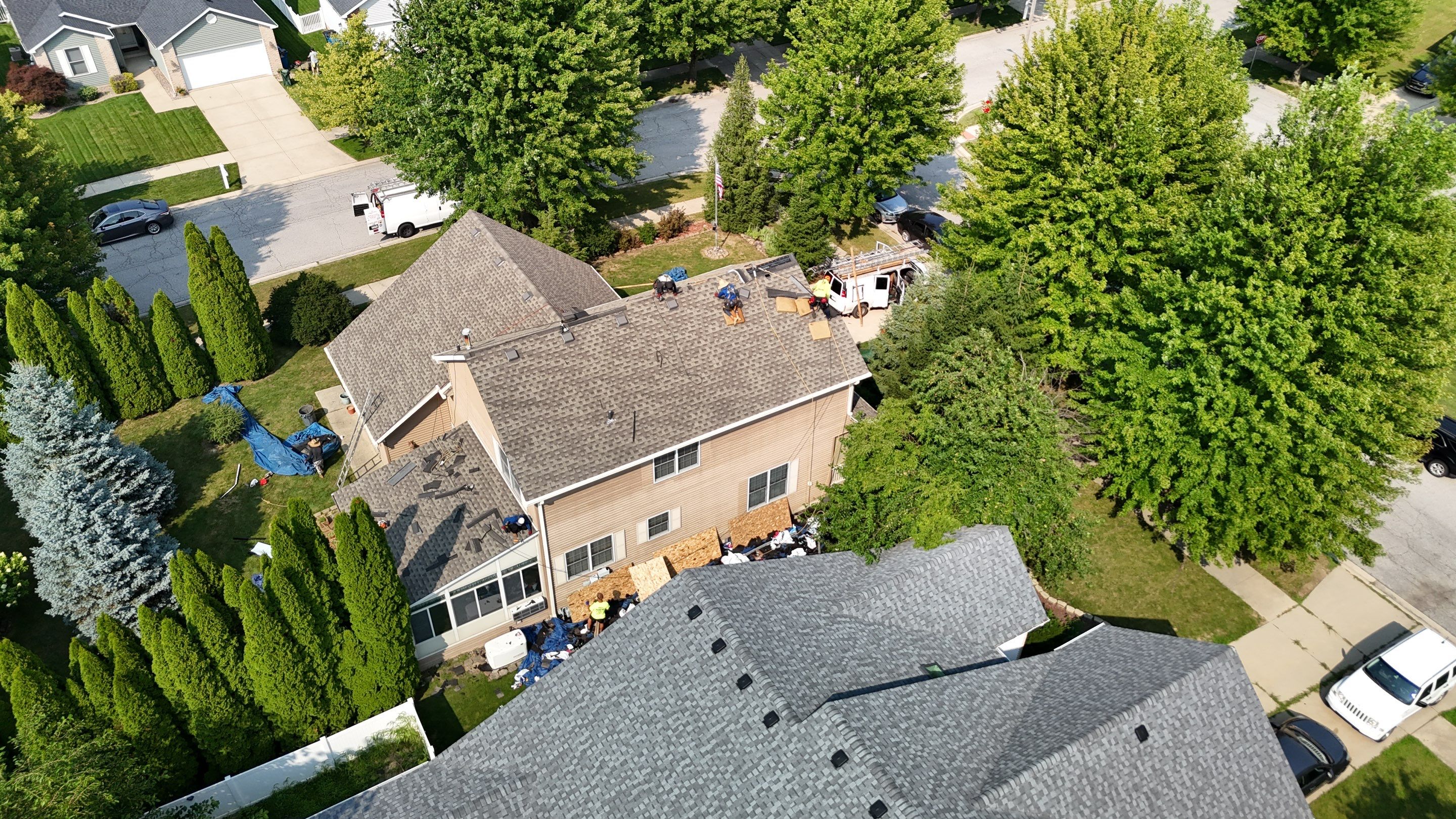 GAF Timberline HDZ Weathered Wood by Optimal Home Improvement 