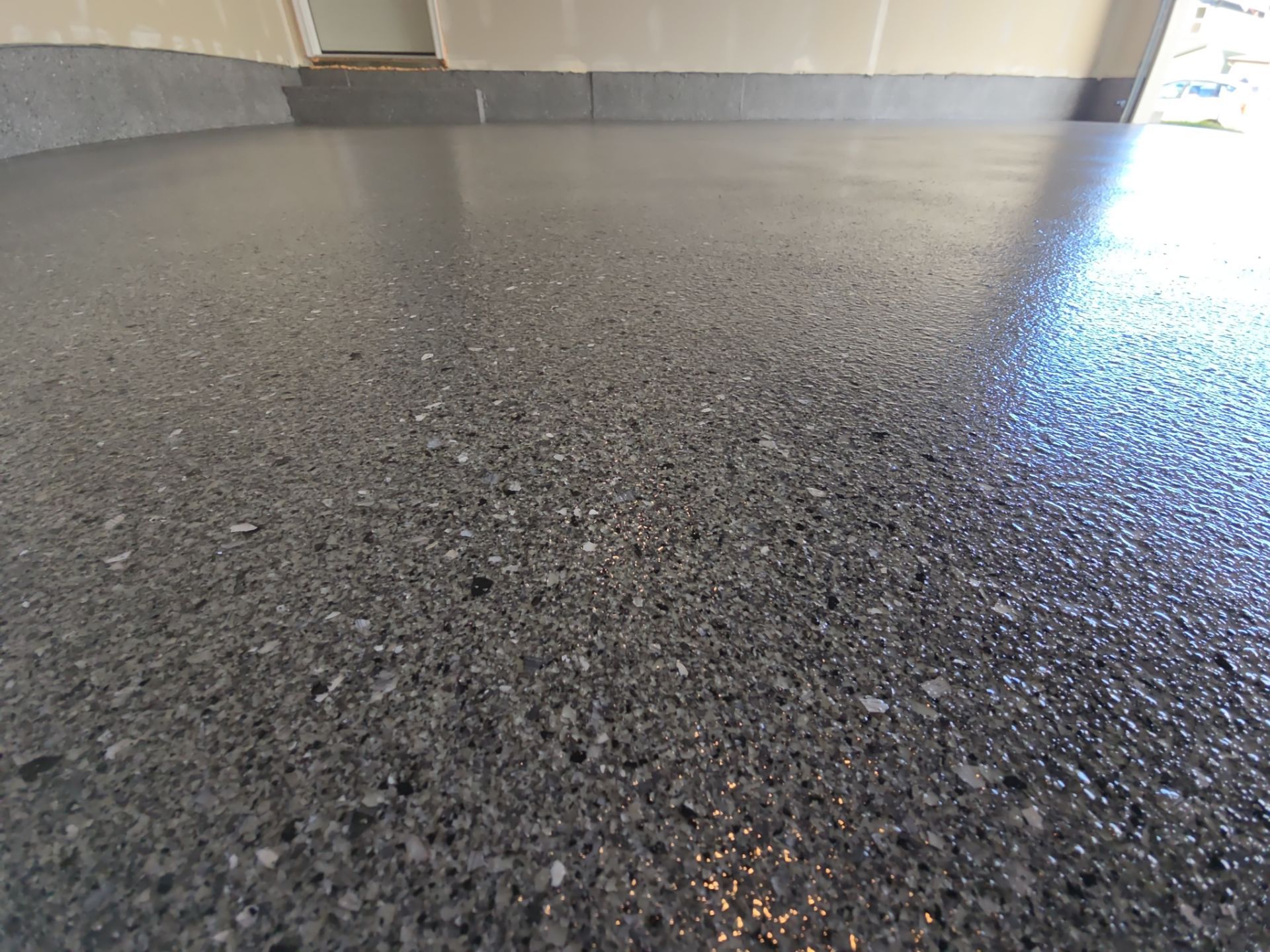Spokane Residential Garage Floor Coating and Surface Transformation by Croc Coatings, LLC
