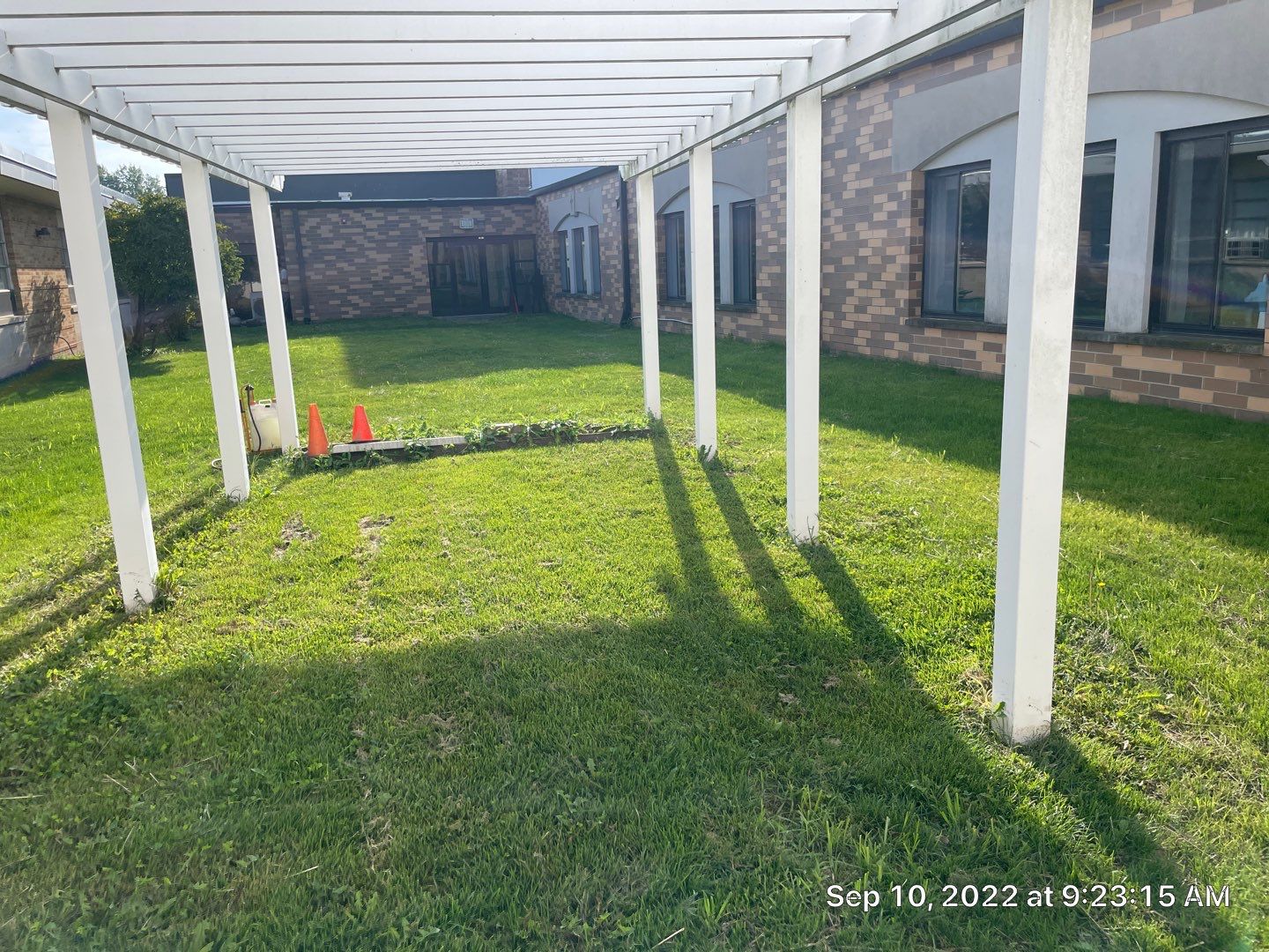 Courtyard Renovation by Carrs lawn and landscape