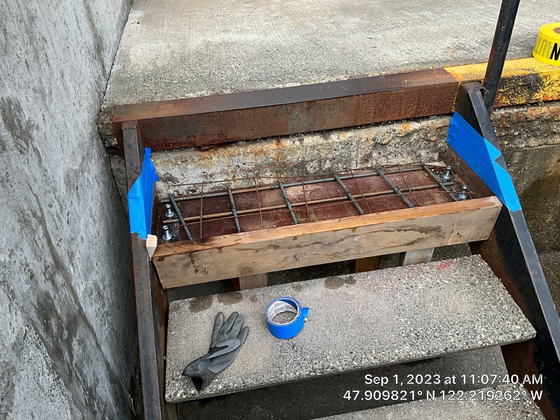 Colliers | Concrete Stair Repair  by Jireh Asphalt & Concrete Inc 