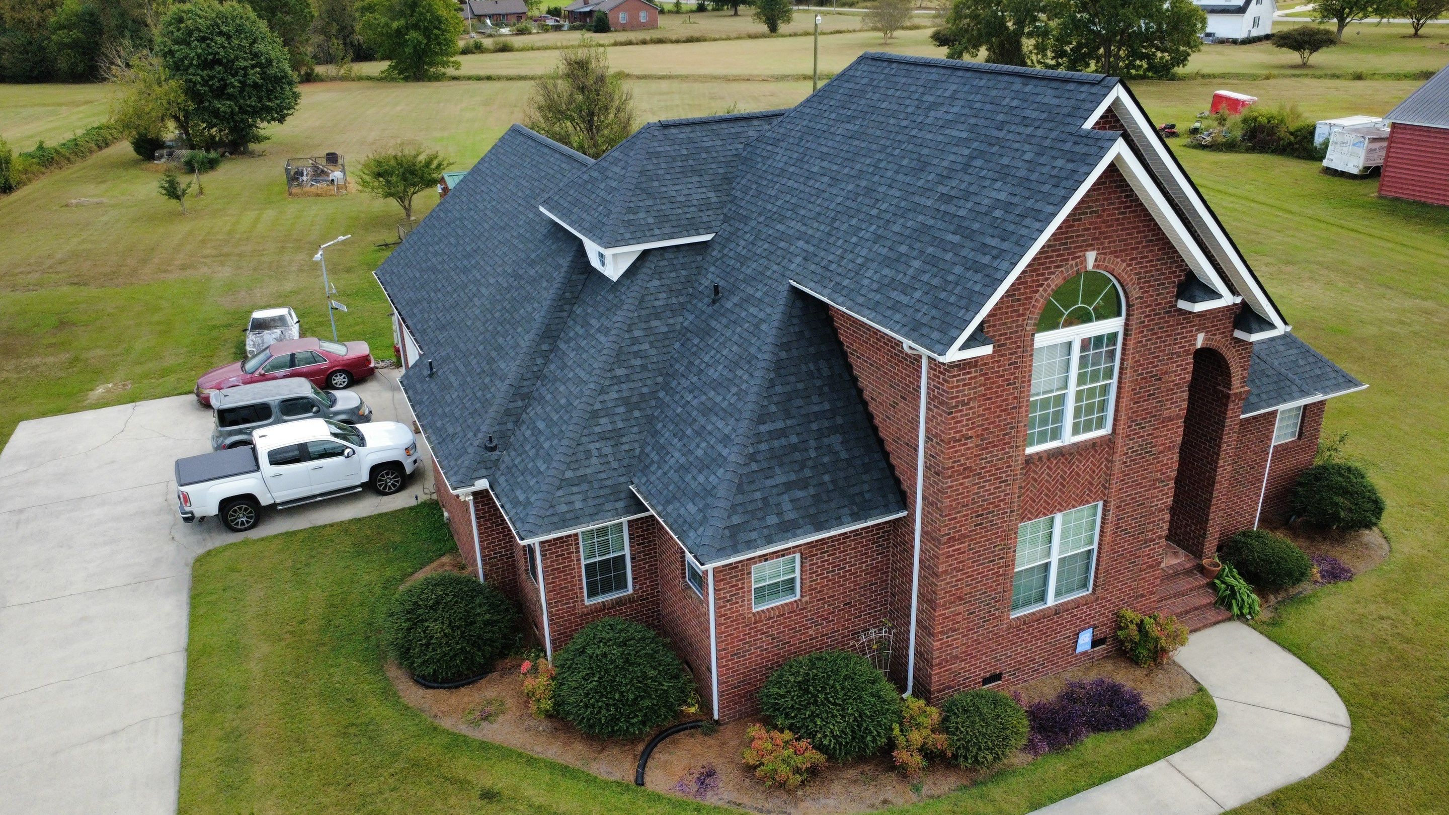 Roof Replacement Project in Greenville by Roofing Solutions