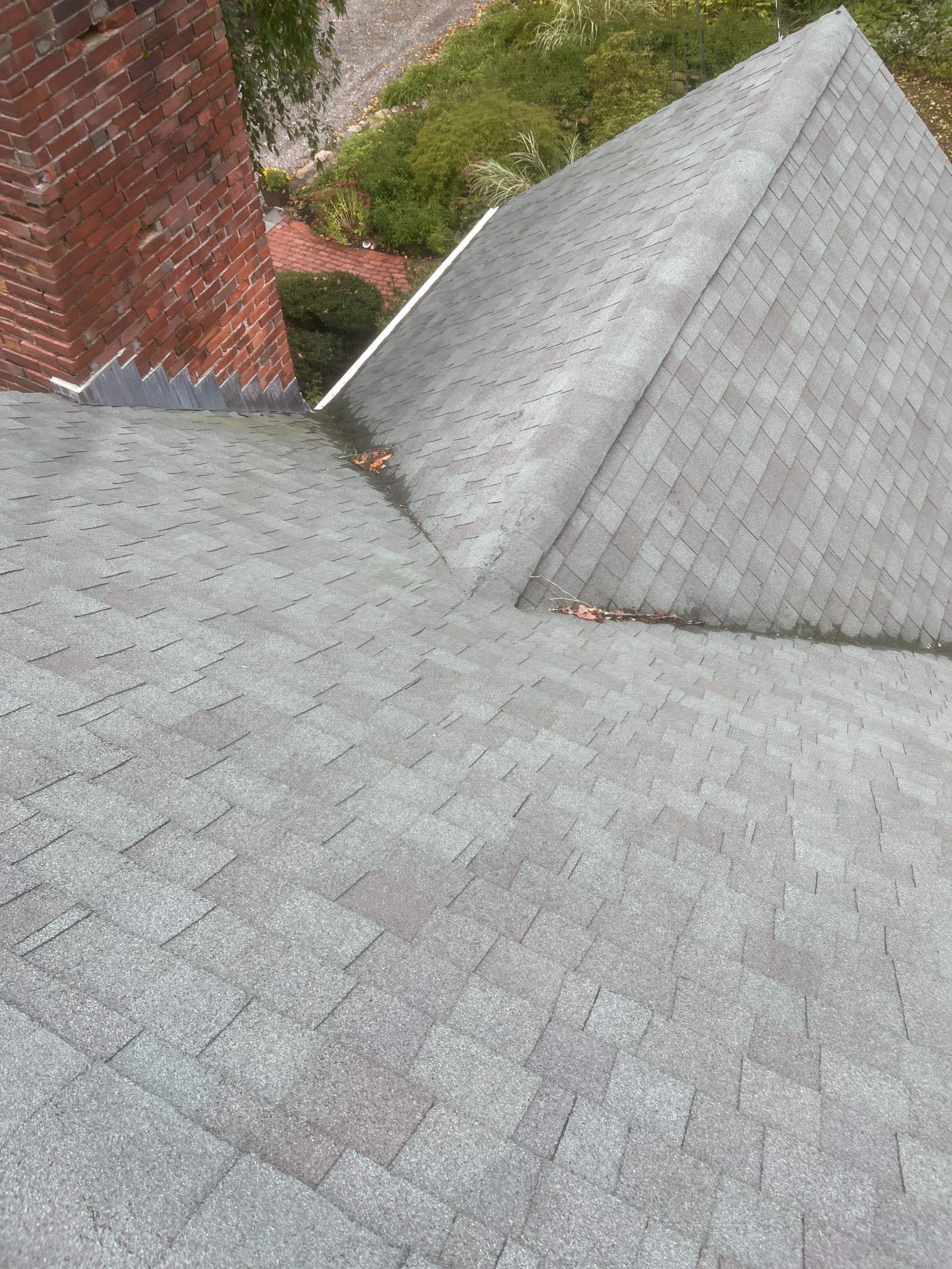 Residential Roofing Installation using Owens Corning TruDefinition Williamsburg gray by A Plus Exterior