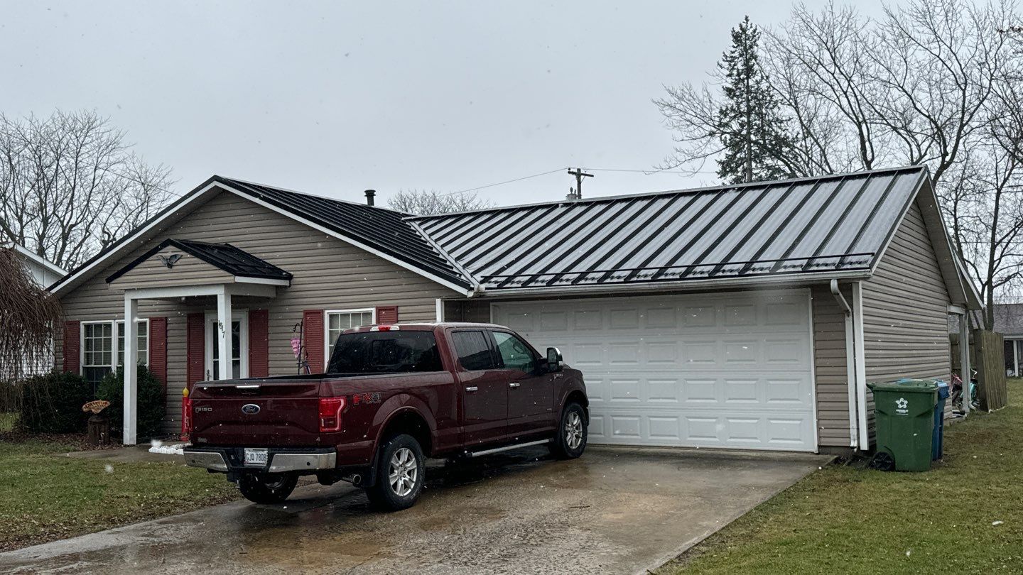Residential Roofing Installation using Platinum Pro Standing seam  by Nitro Roofing and Construction