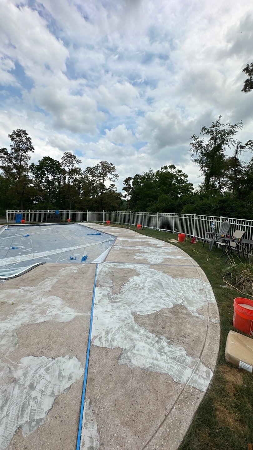 Pool Deck Project in Monroeville by Floors in a Day, Inc