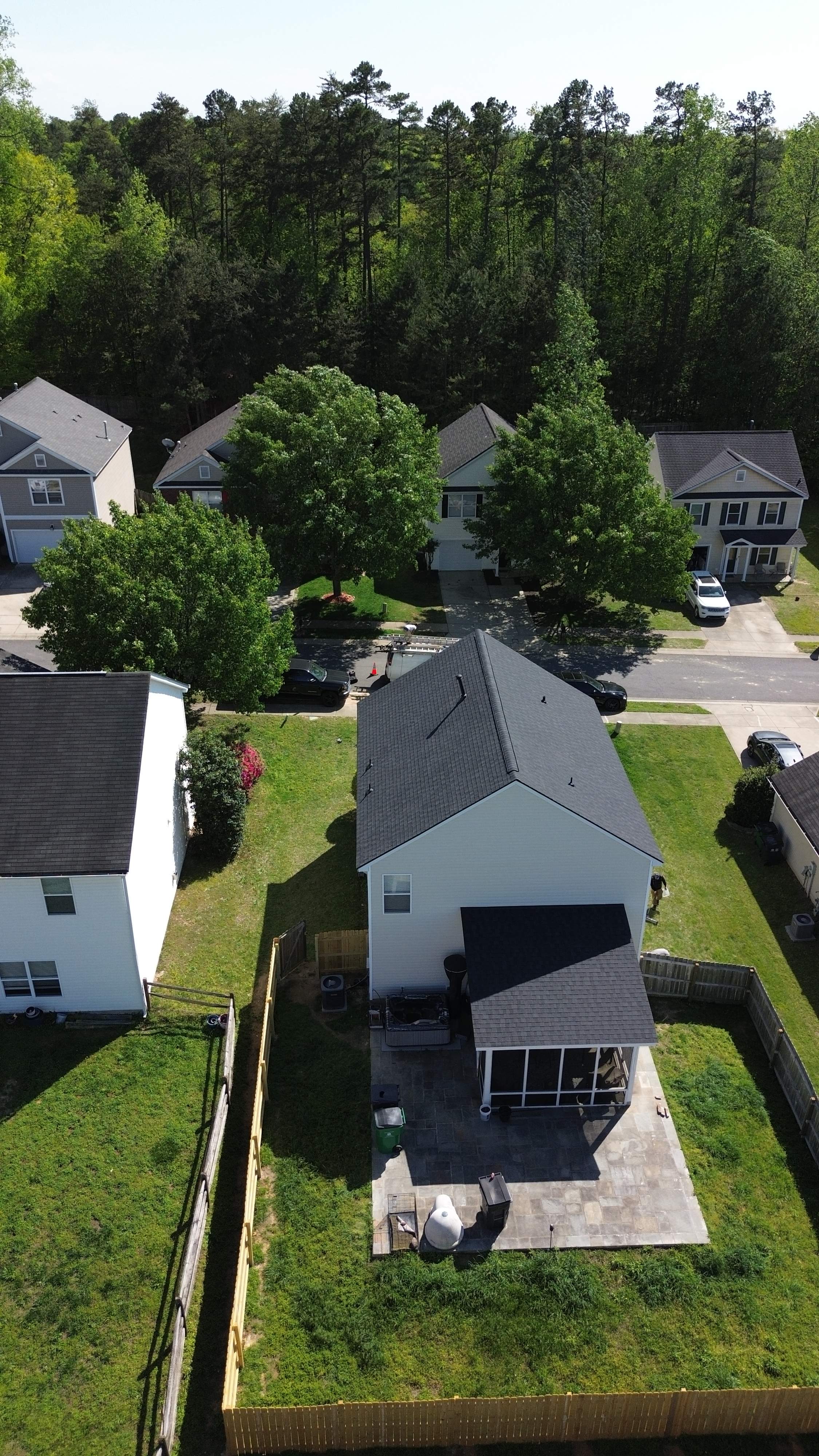 Roof replacement by hail and wind damage by Just Brilliant Restoration JBR