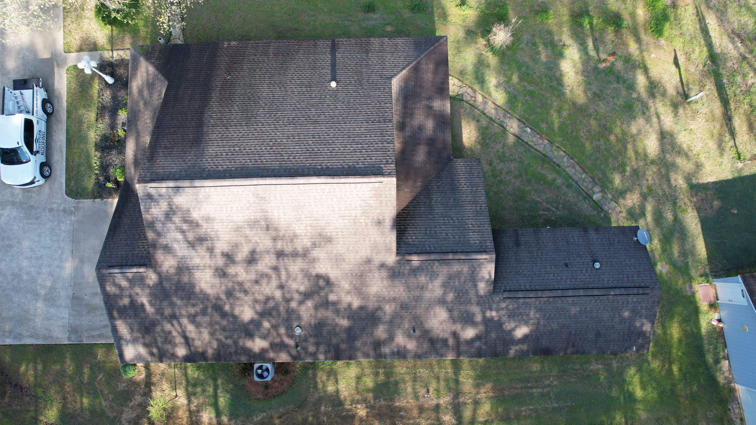Storm Restoration Reroof: 40 Year Impact Rated Architectural Shingle by Hostetler Roofing