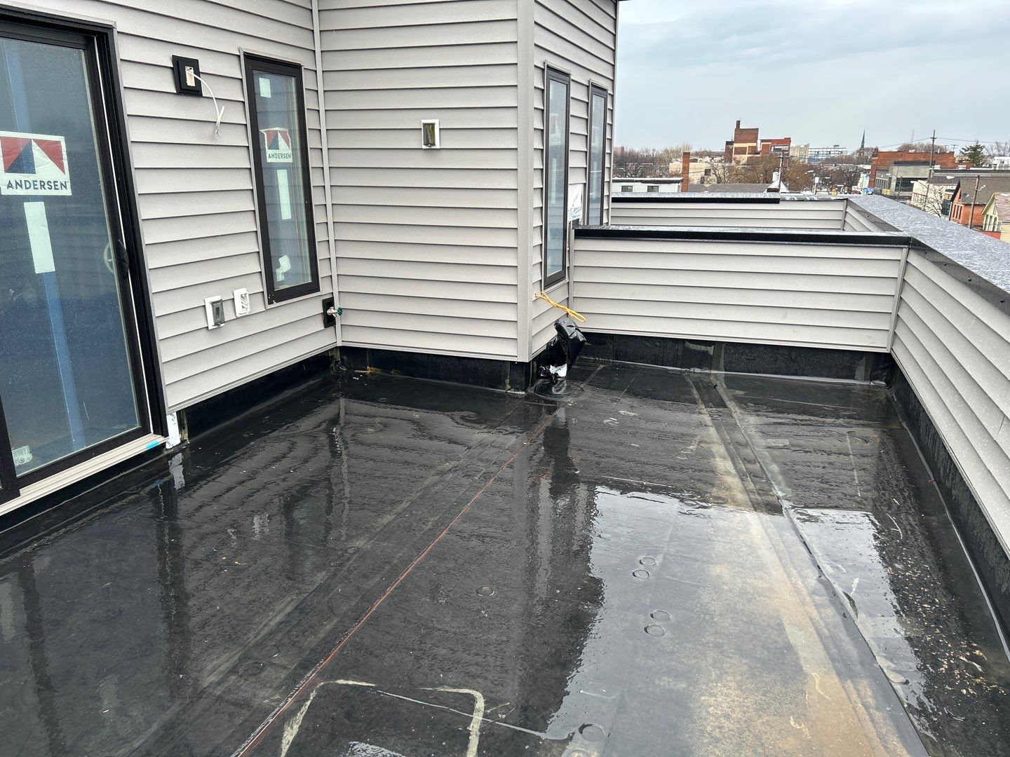Commercial Roofing Installation by Absolute Roofing and Construction
