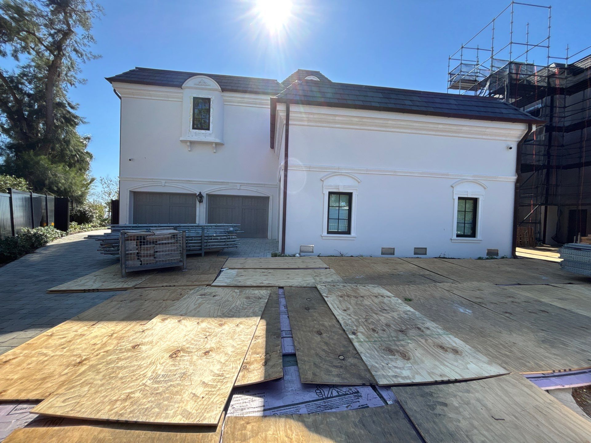 Gutter Installation using Half Round Seamless Gutters in Tampa FL by Gutter Professors