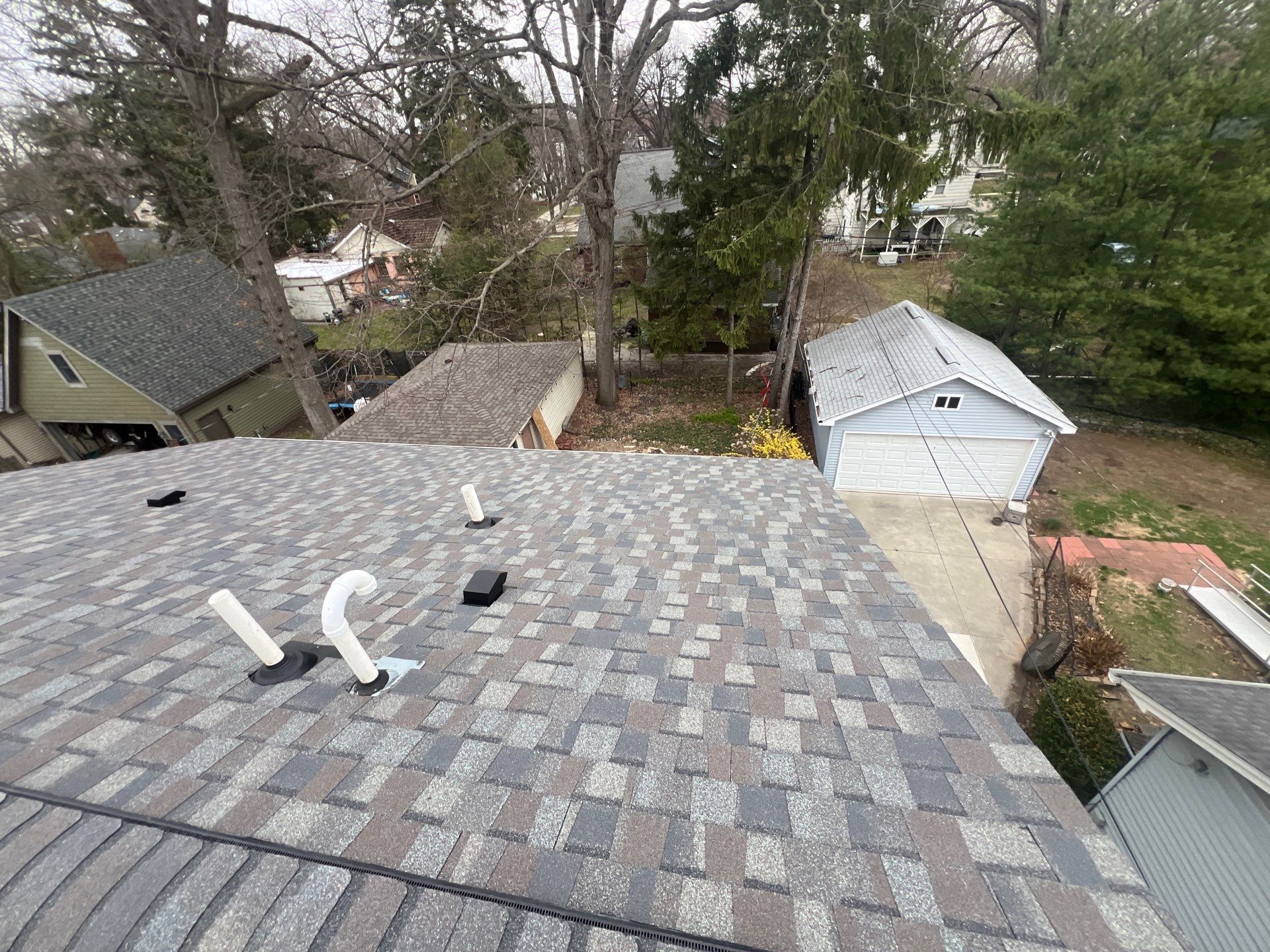Project in Pleasant Ridge by Eave Roofing