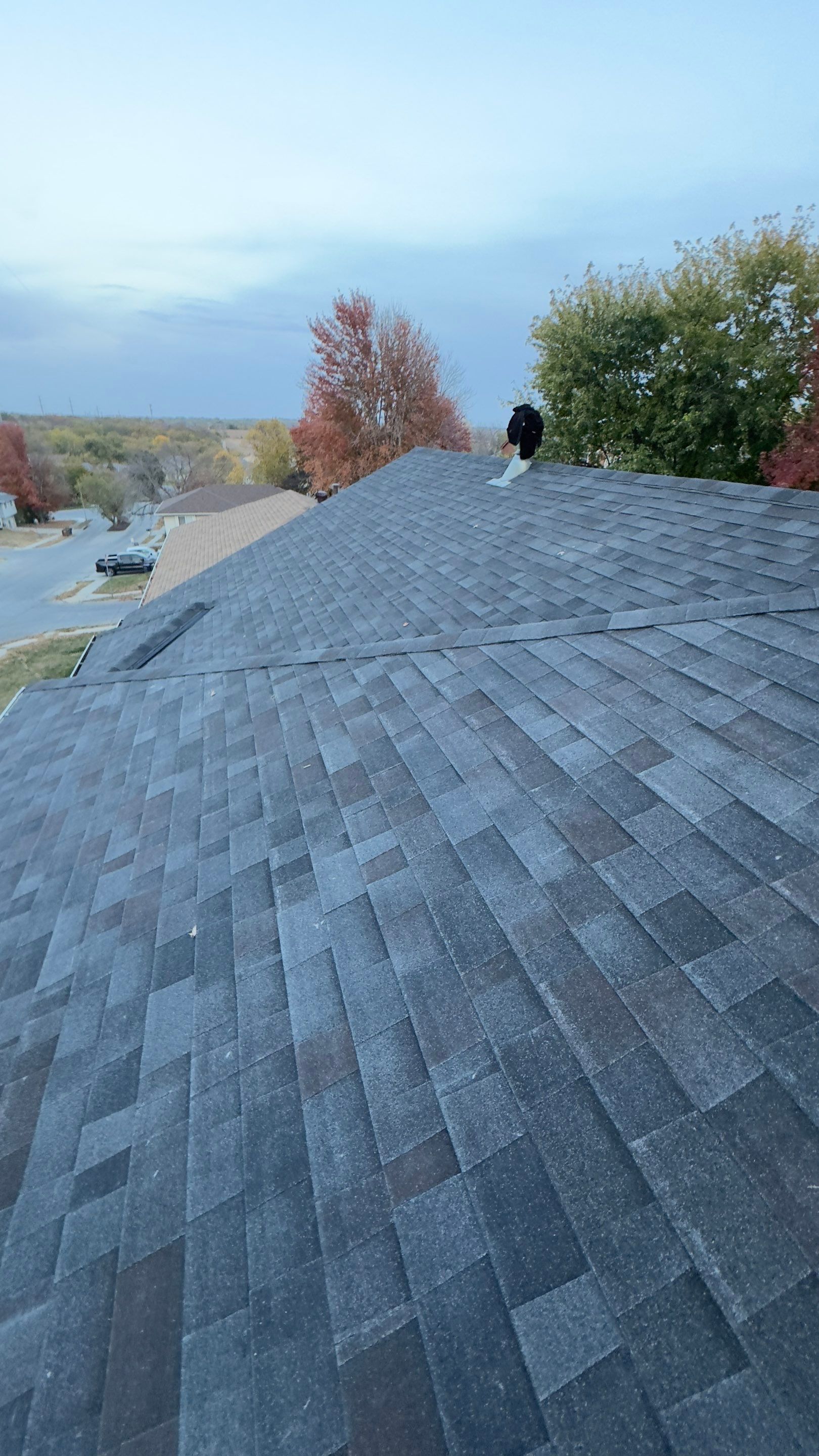 Roof Replacement with New Skylights in Bellevue, NE by Crows Roofing LLC