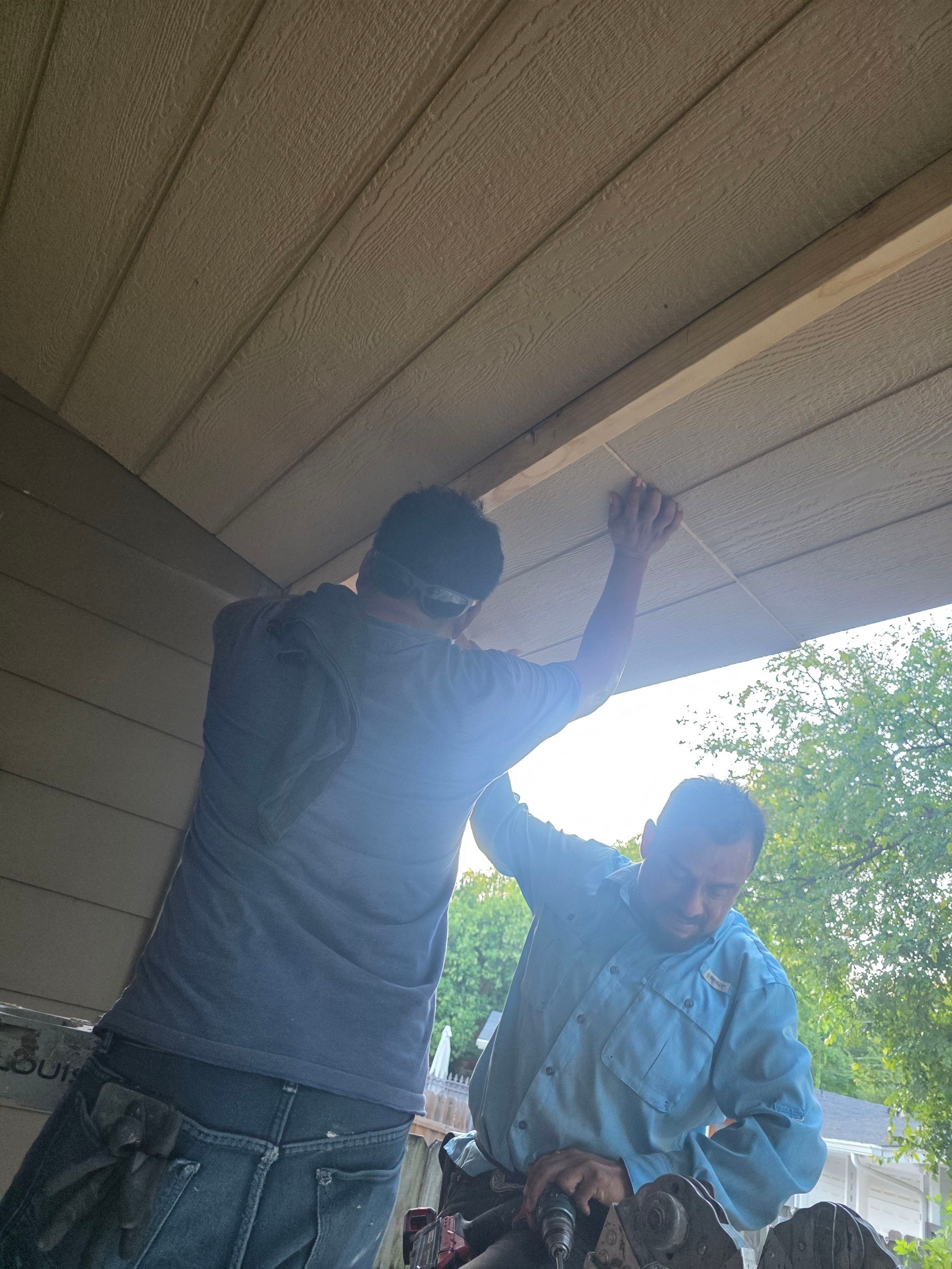 Matched porch by REPS OF TEXAS
