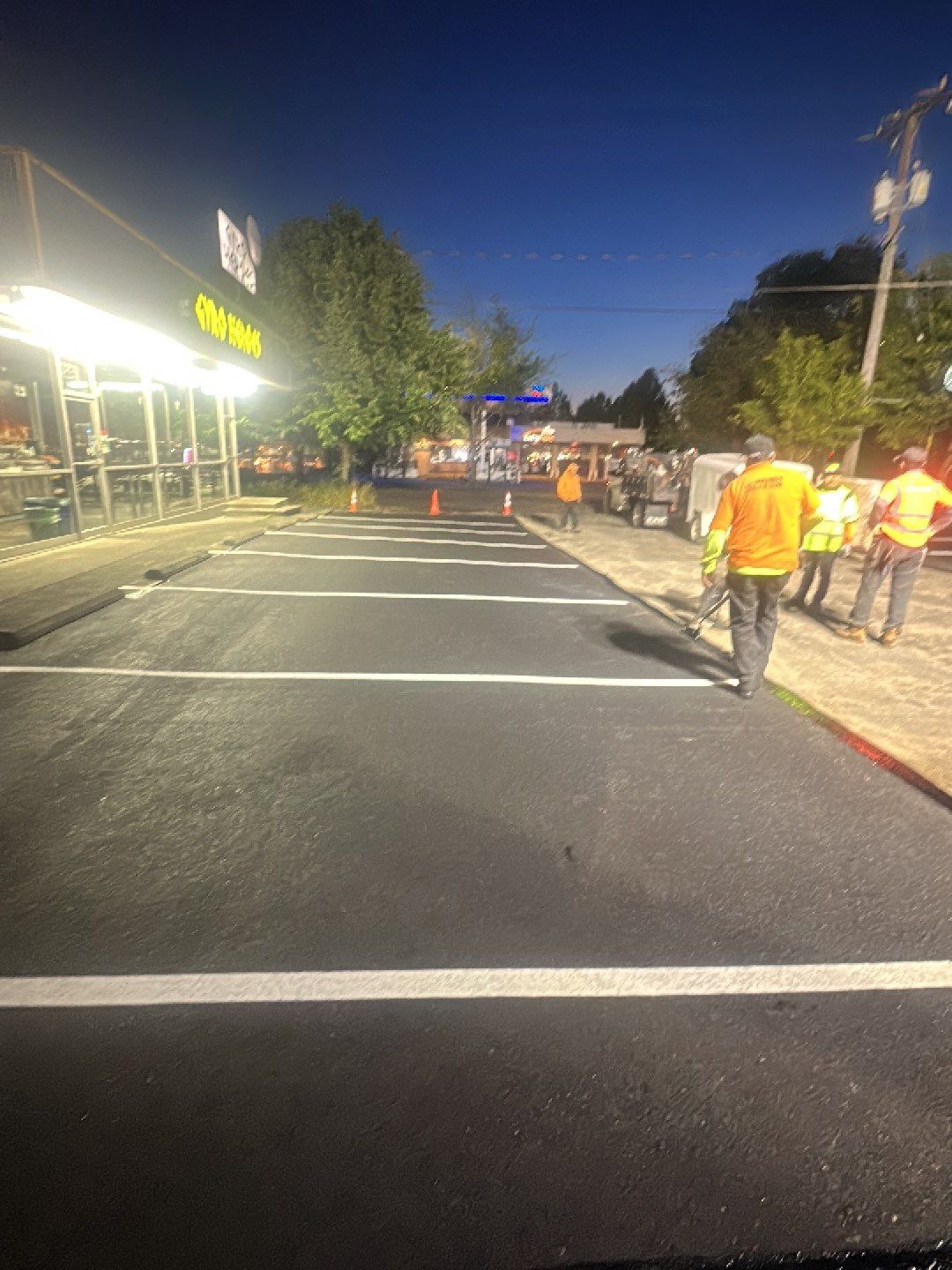 Starbuck's Seattle | Asphalt Parking Lot Repair & Striping by Jireh Asphalt & Concrete Inc 