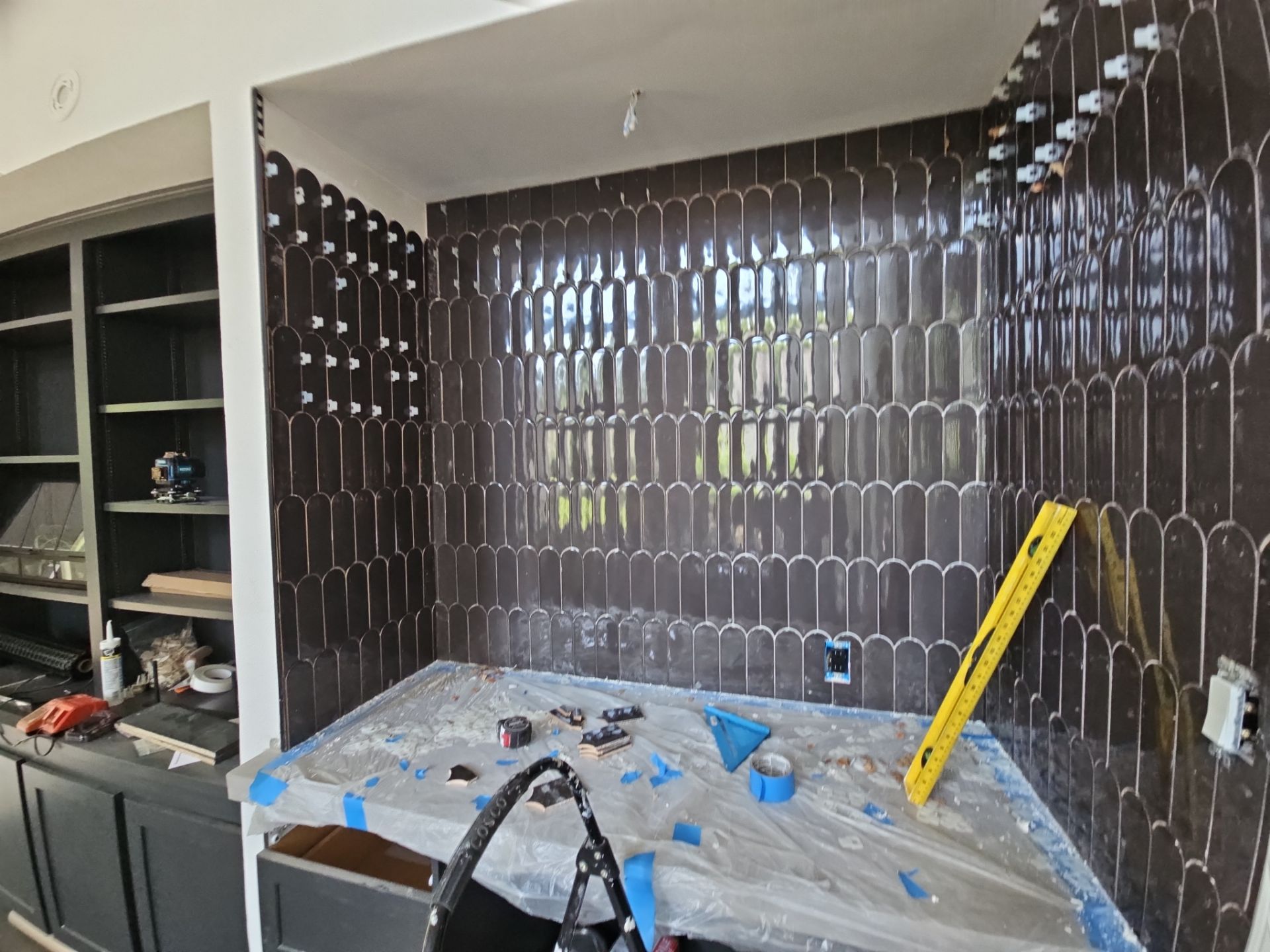 Custom Home Bar & Built-In Cabinet Remodel by Majesty Construction