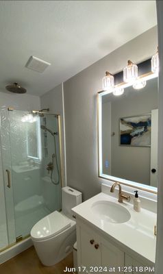Guest bathroom remodel