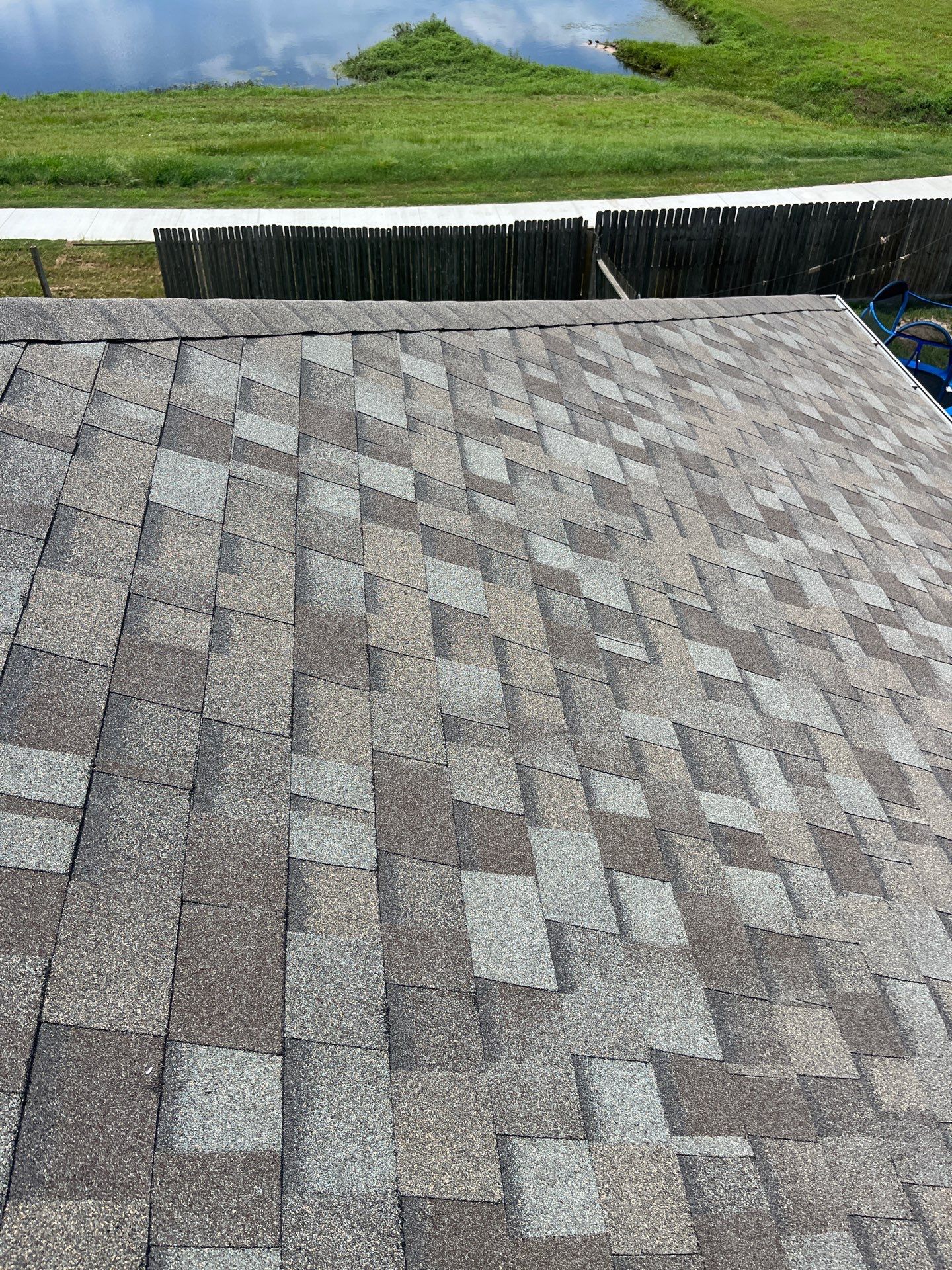Residential Roofing Installation using Owen's Corning Duration (Lifetime) Shingles by Roof Repair Company