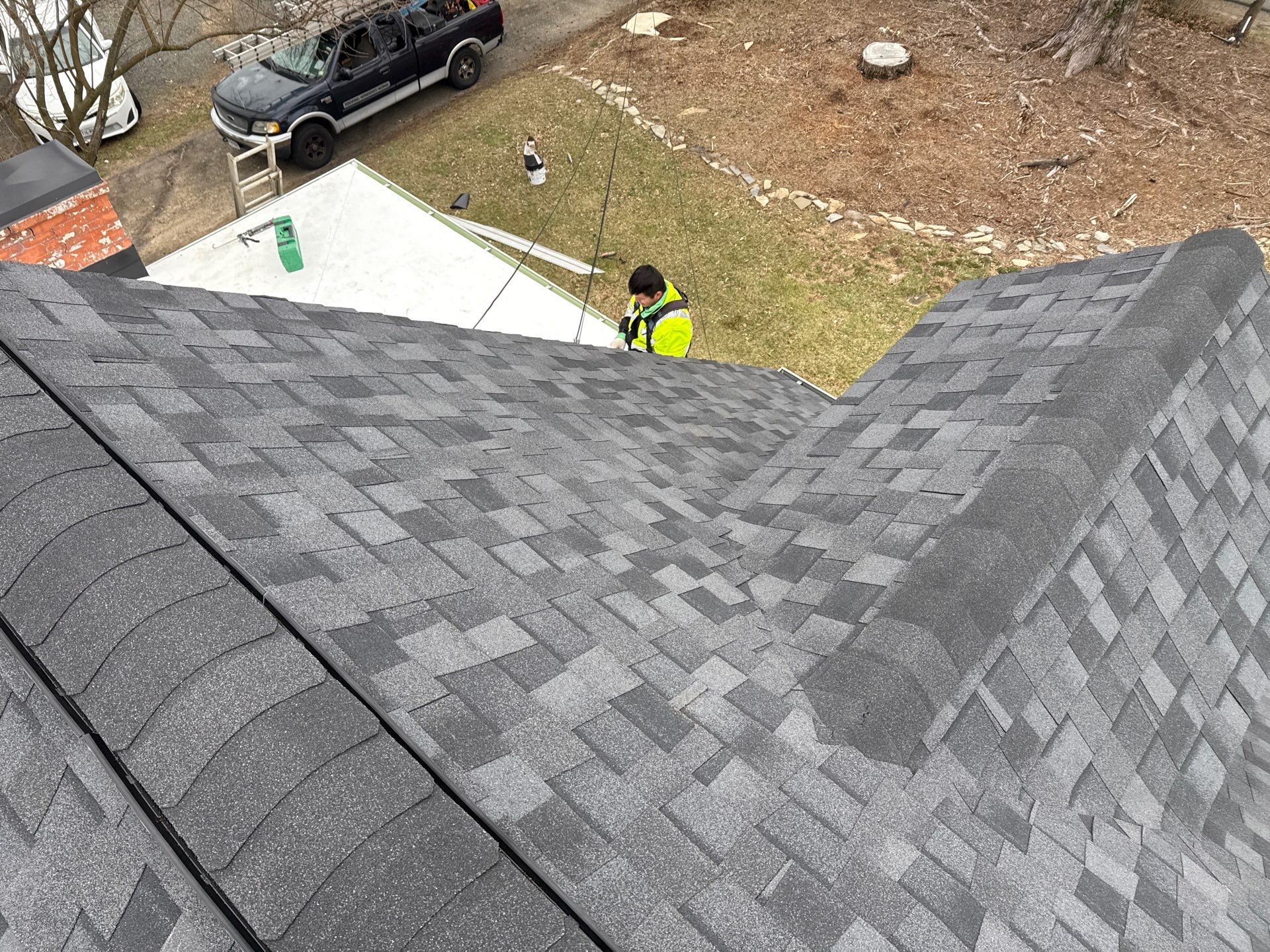 Alexandria: Residential Roof Replacement with CertainTeed Landmark Pro in Max Def Moire Black by RM Banning, Inc.