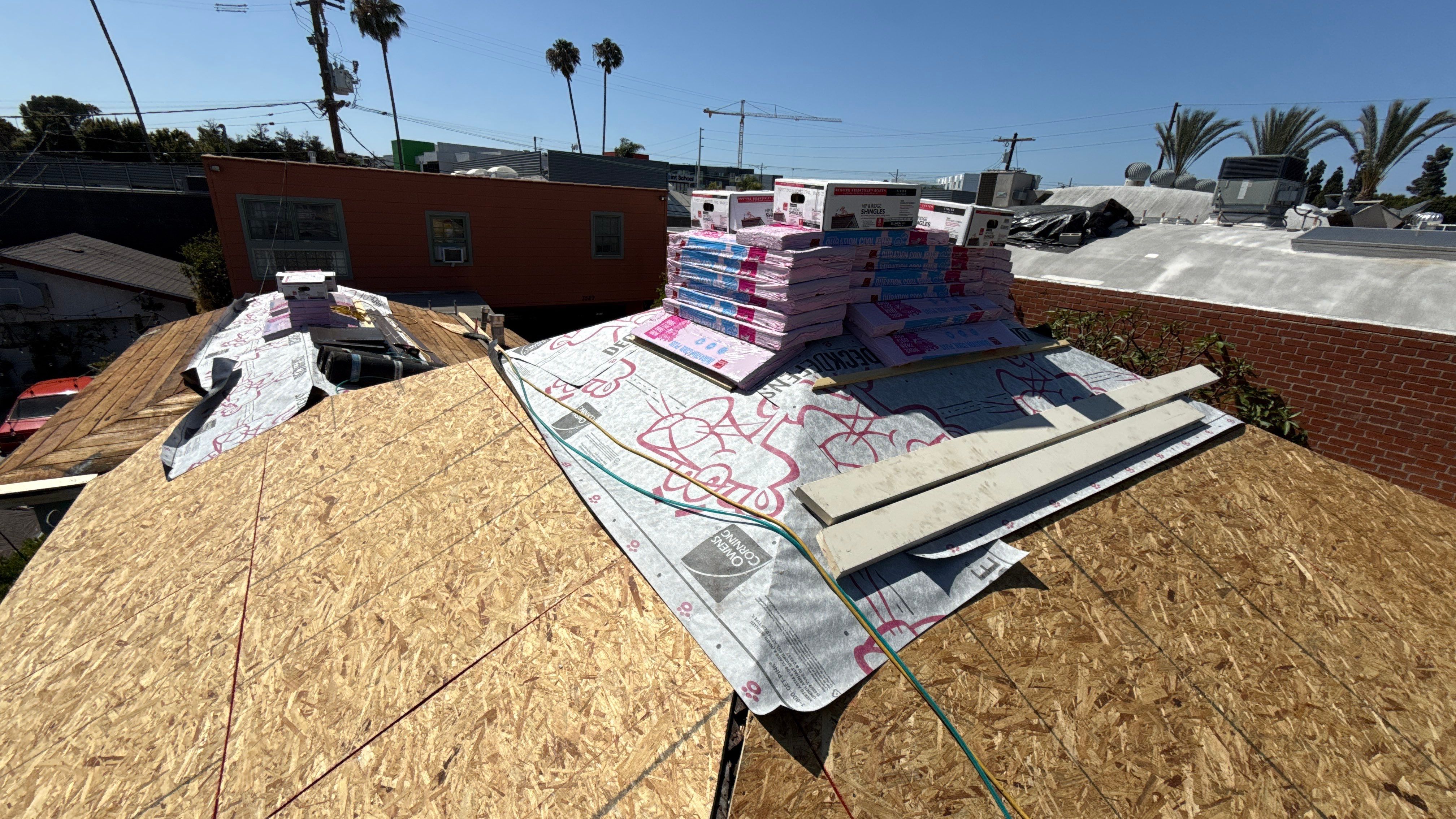 Residential Project in Culver city, CA by Hull Brothers Roofing