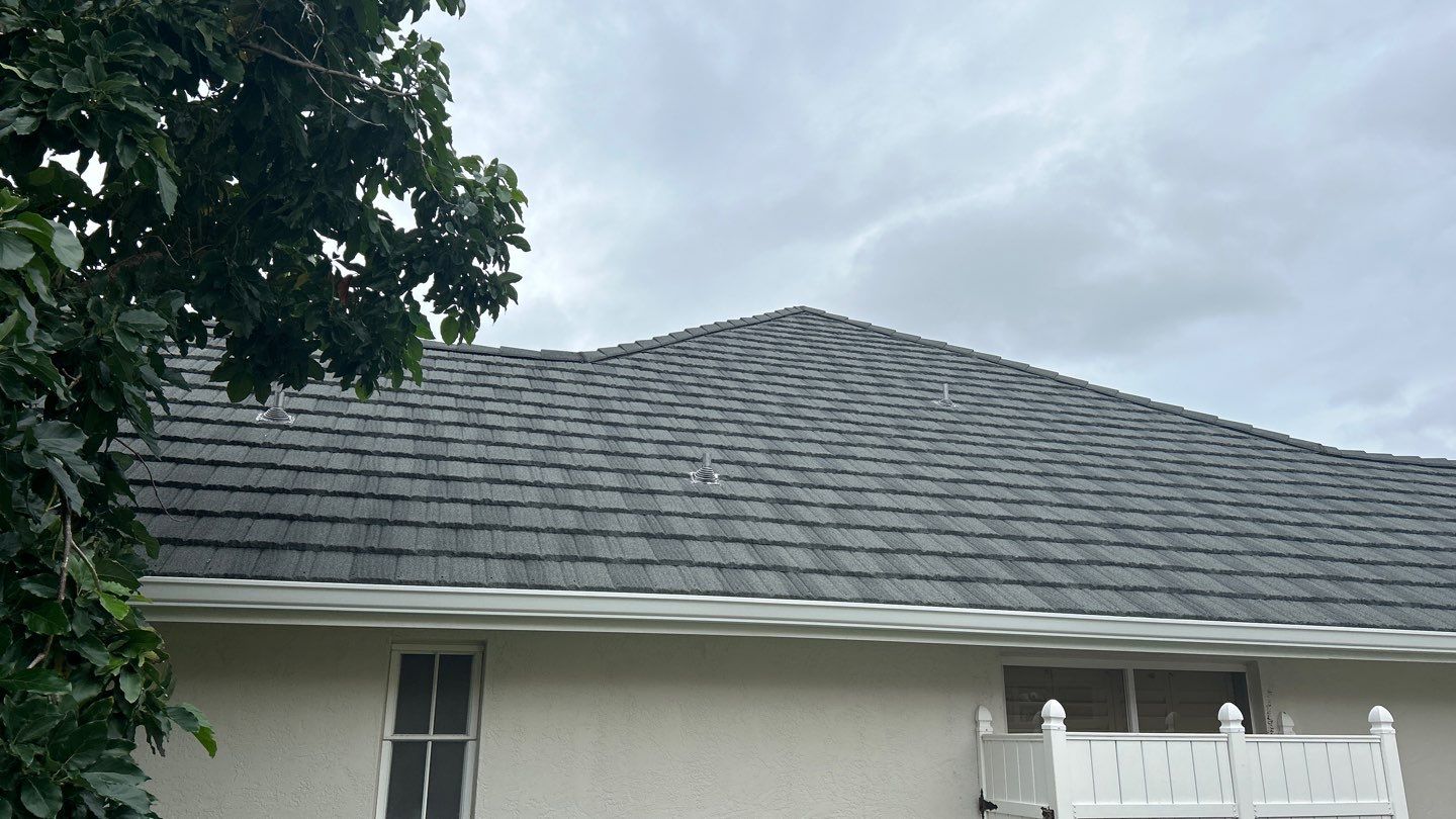 SW Cape Coral Stone Coated Steel Roof Installation by Four Peaks Roofing