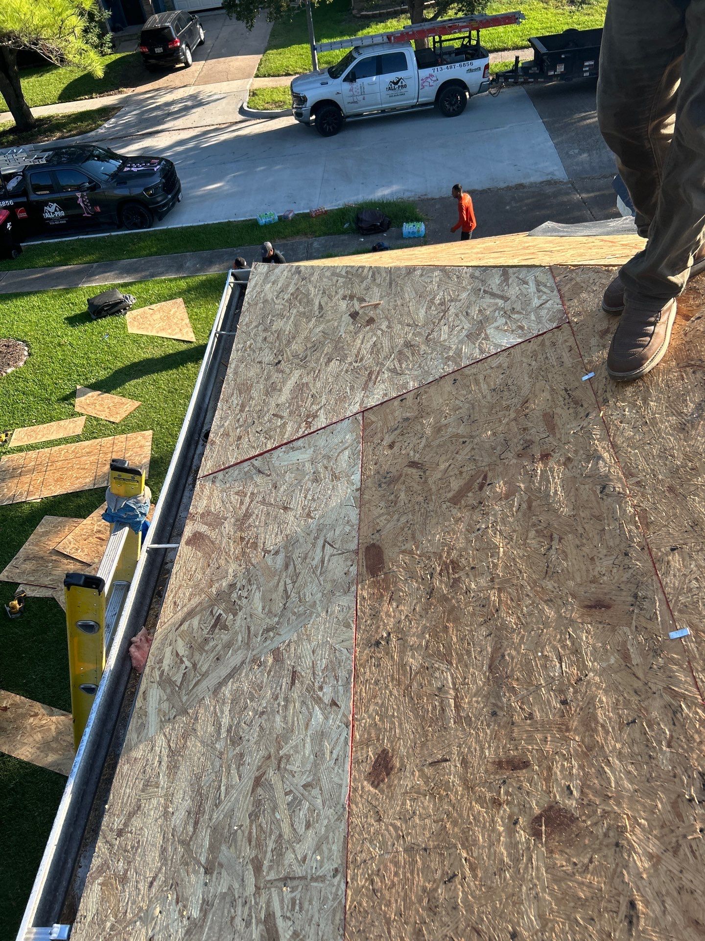Residential Roofing Repair using Owen's Corning Duration (Lifetime) Shingles by Roof Repair Company
