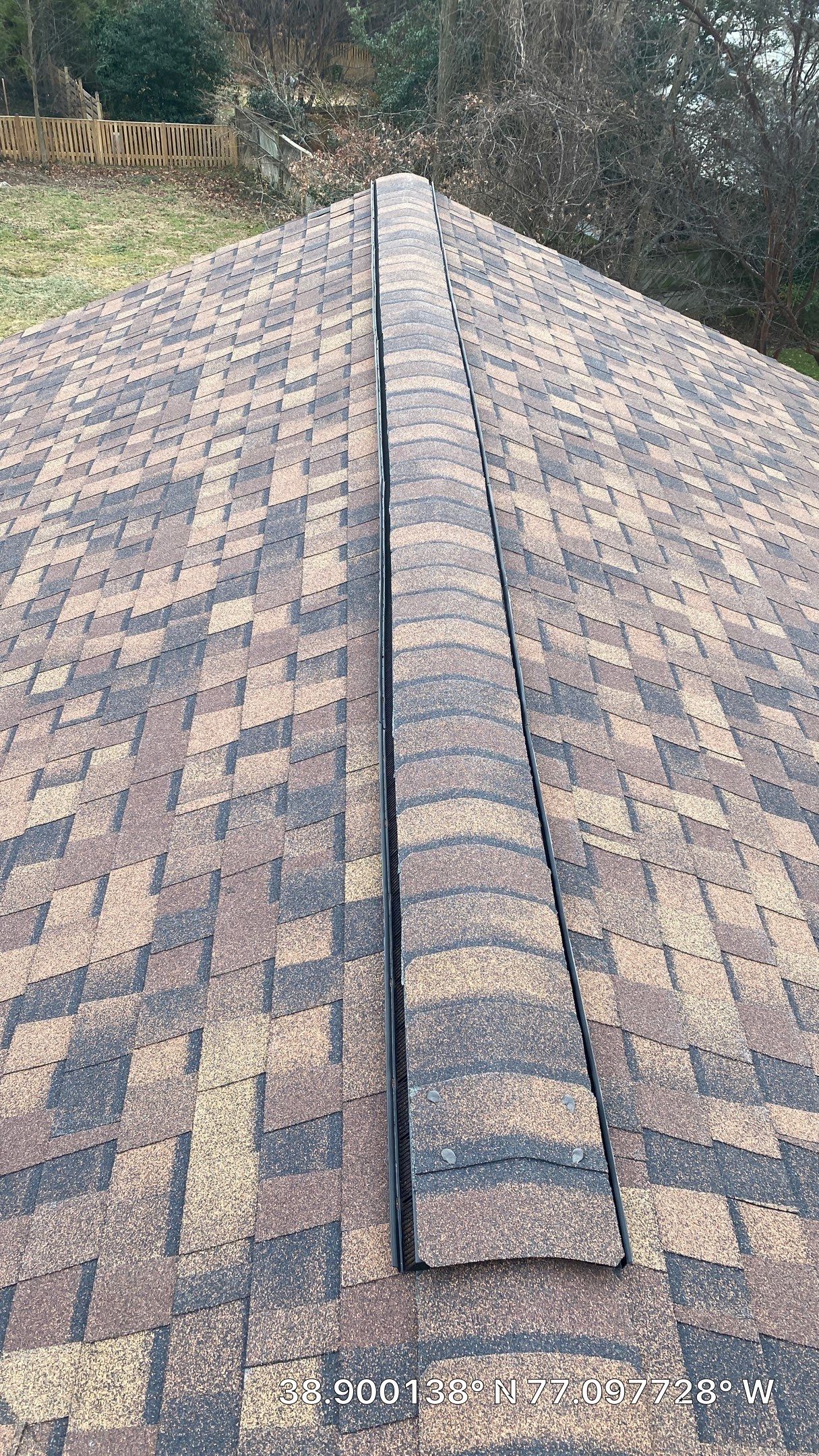 Arlington: CertainTeed Landmark Pro Designer Shingles in Max Def Burnt Sienna by RM Banning, Inc.