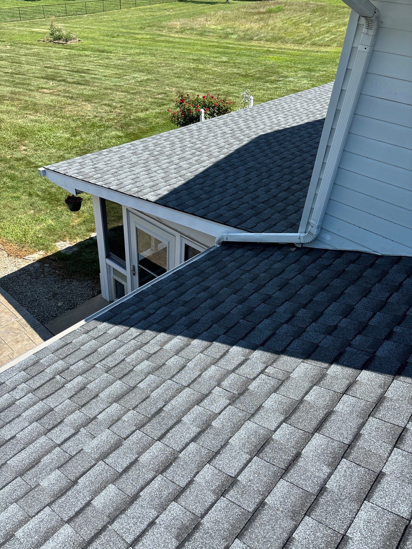 Residential Roofing Installation using Timberline UHDZ Shingles - Pewter Gray by RoofX 