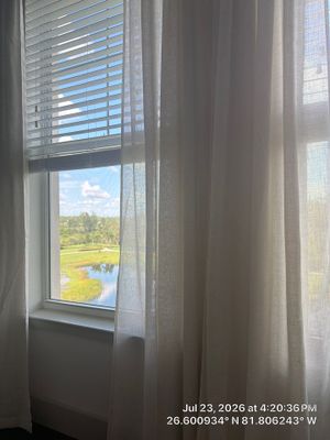 Horizontal Blind and Custom Window Treatment Installation in Fort Myers