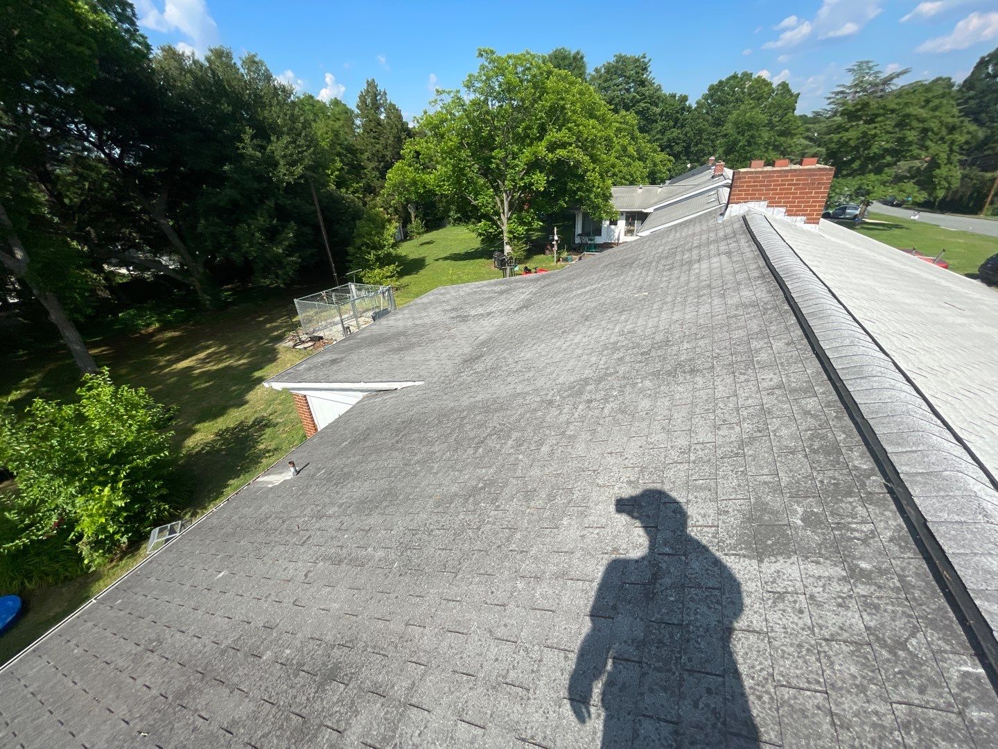 Carolina Blue Standing Seam Roof by Just In Time Roofing and Restoration