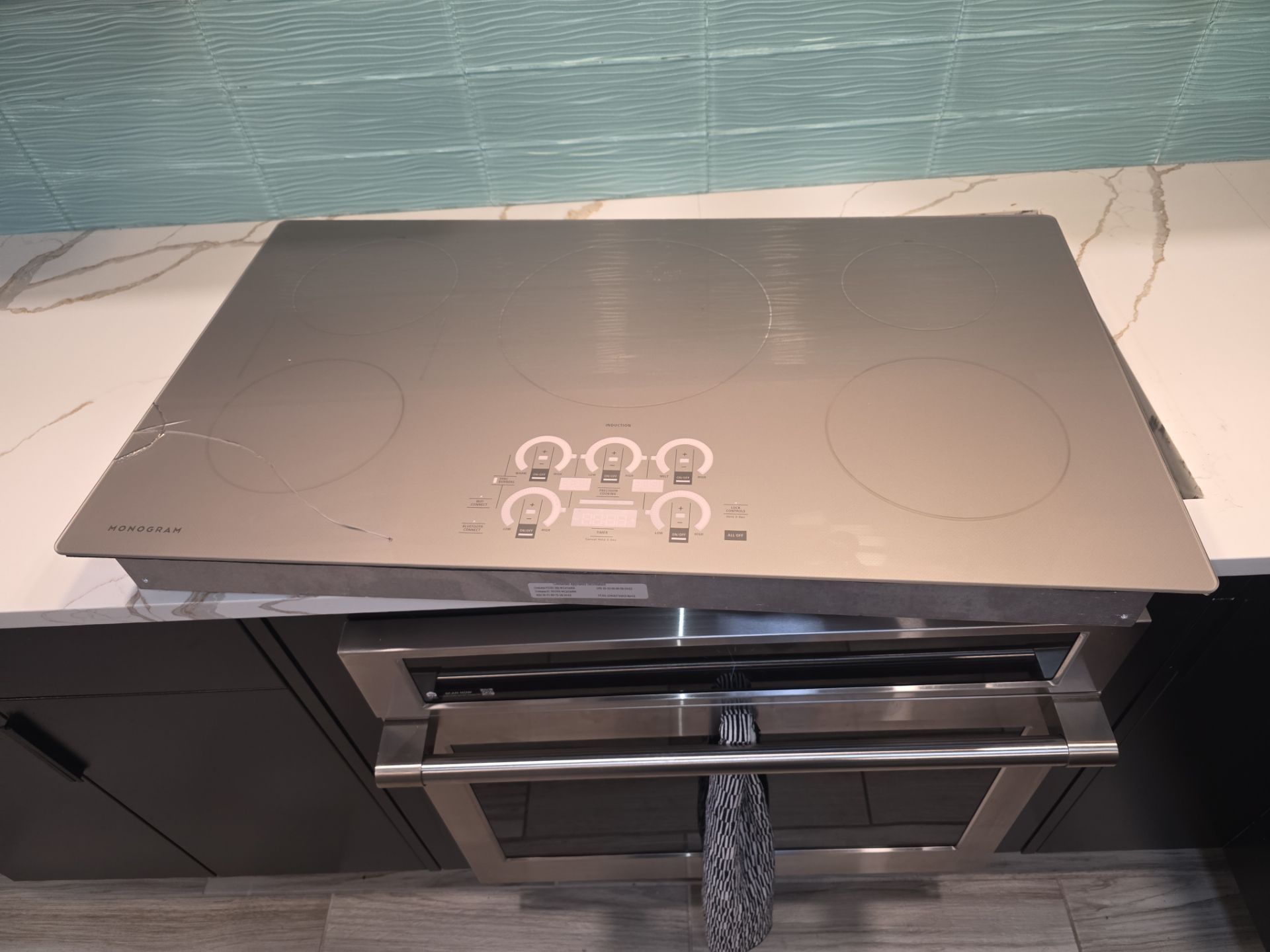 GE Monogram Induction Cooktop and Wall Oven Installation in The Villages by AMB-WORKS APPLIANCE REPAIR