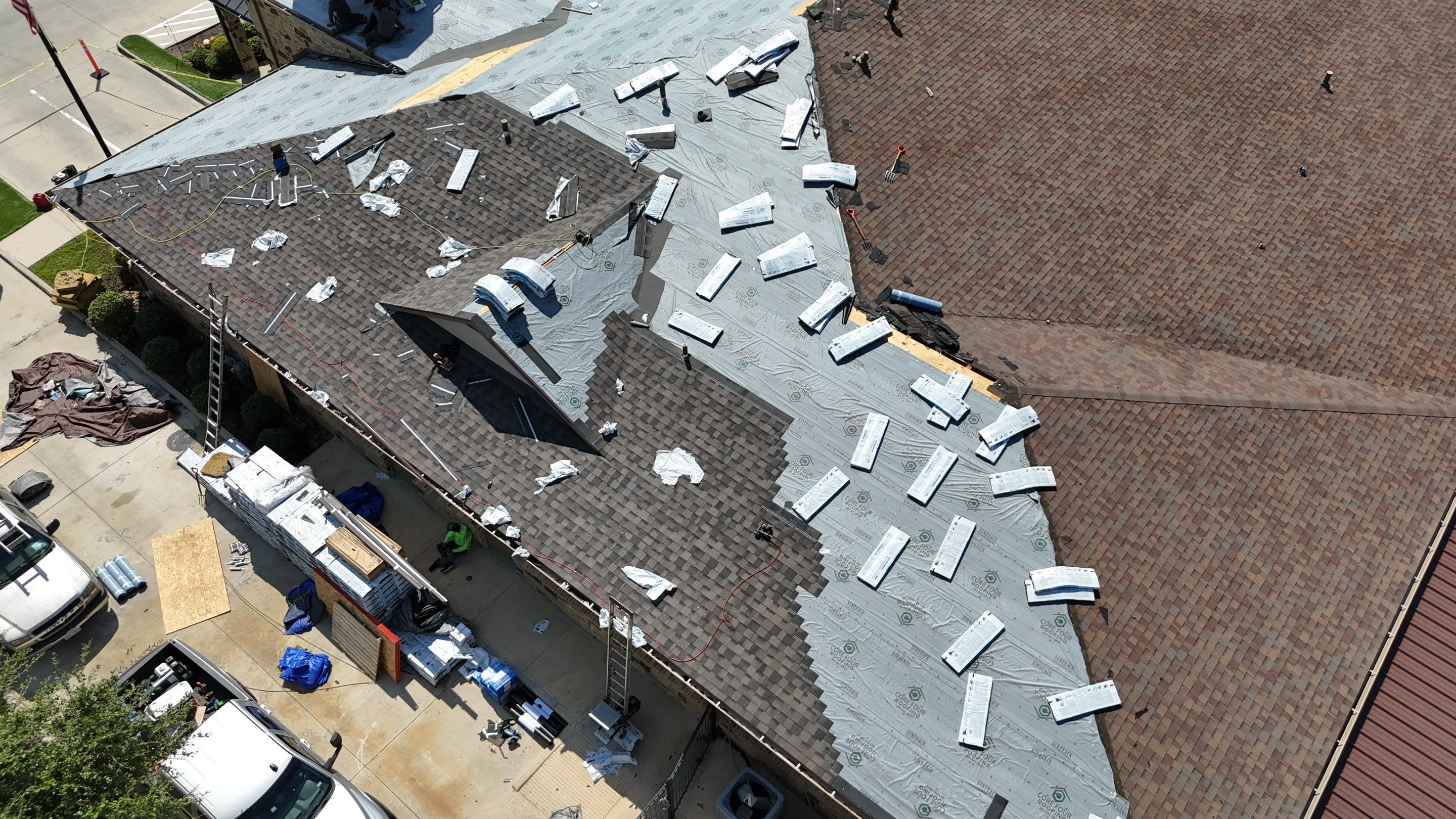 Roof Replacement on a Daycare!  by Core Four Roofing