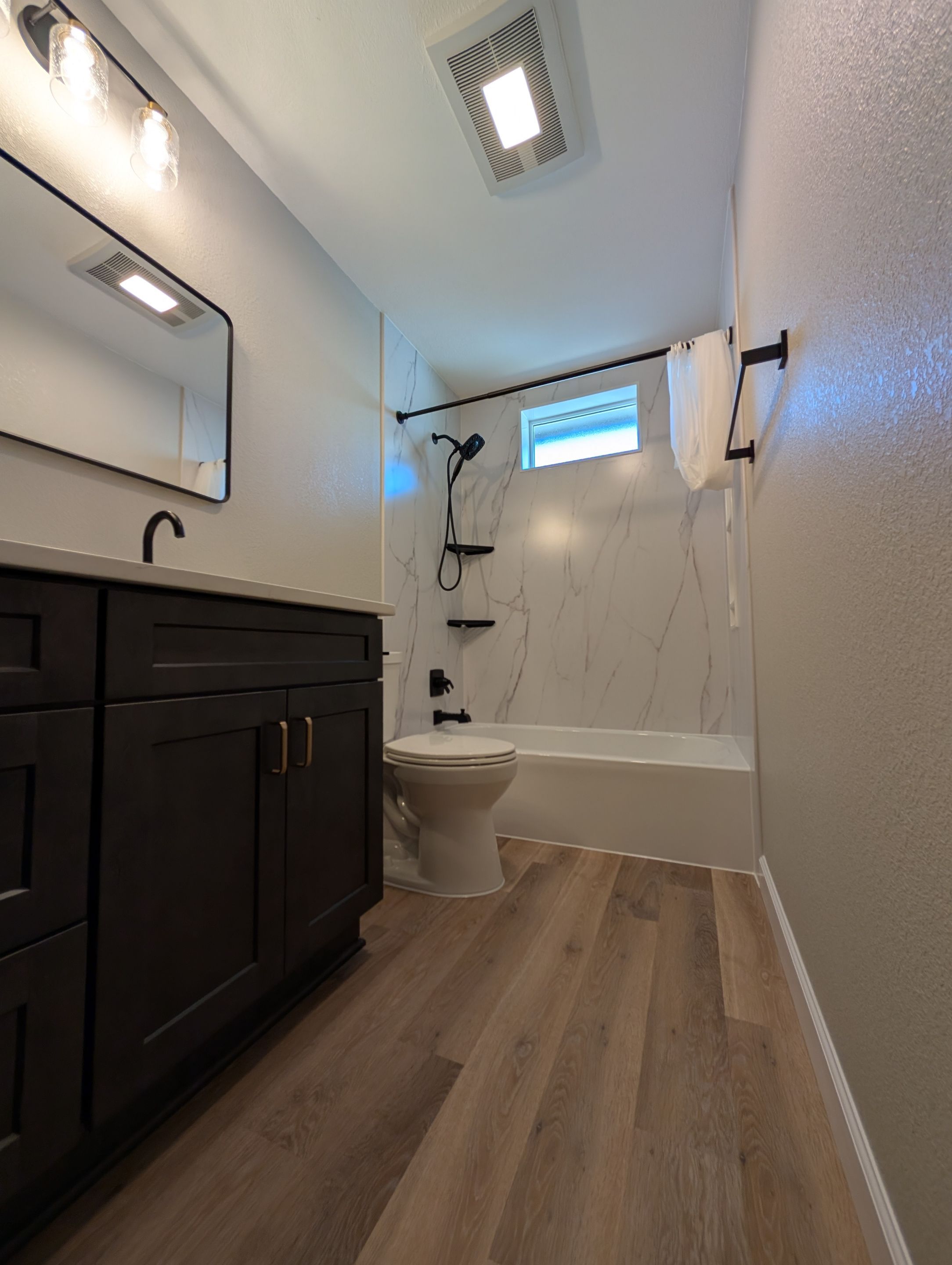 Small Bathroom Makeover in San Antonio by Legacy Bath and Kitchen 