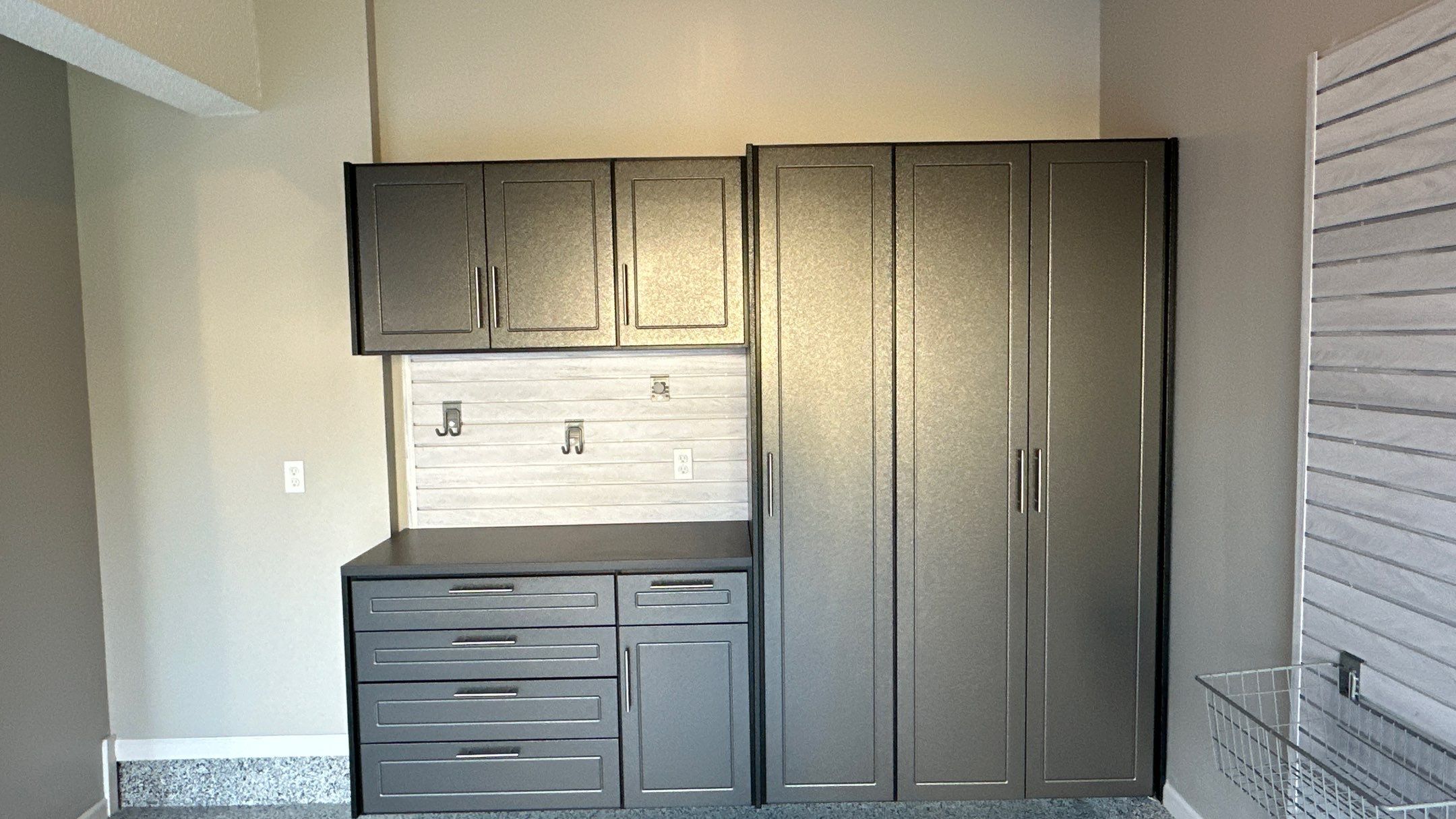 You too can transform your garage just like Justin S. by Banner Garage