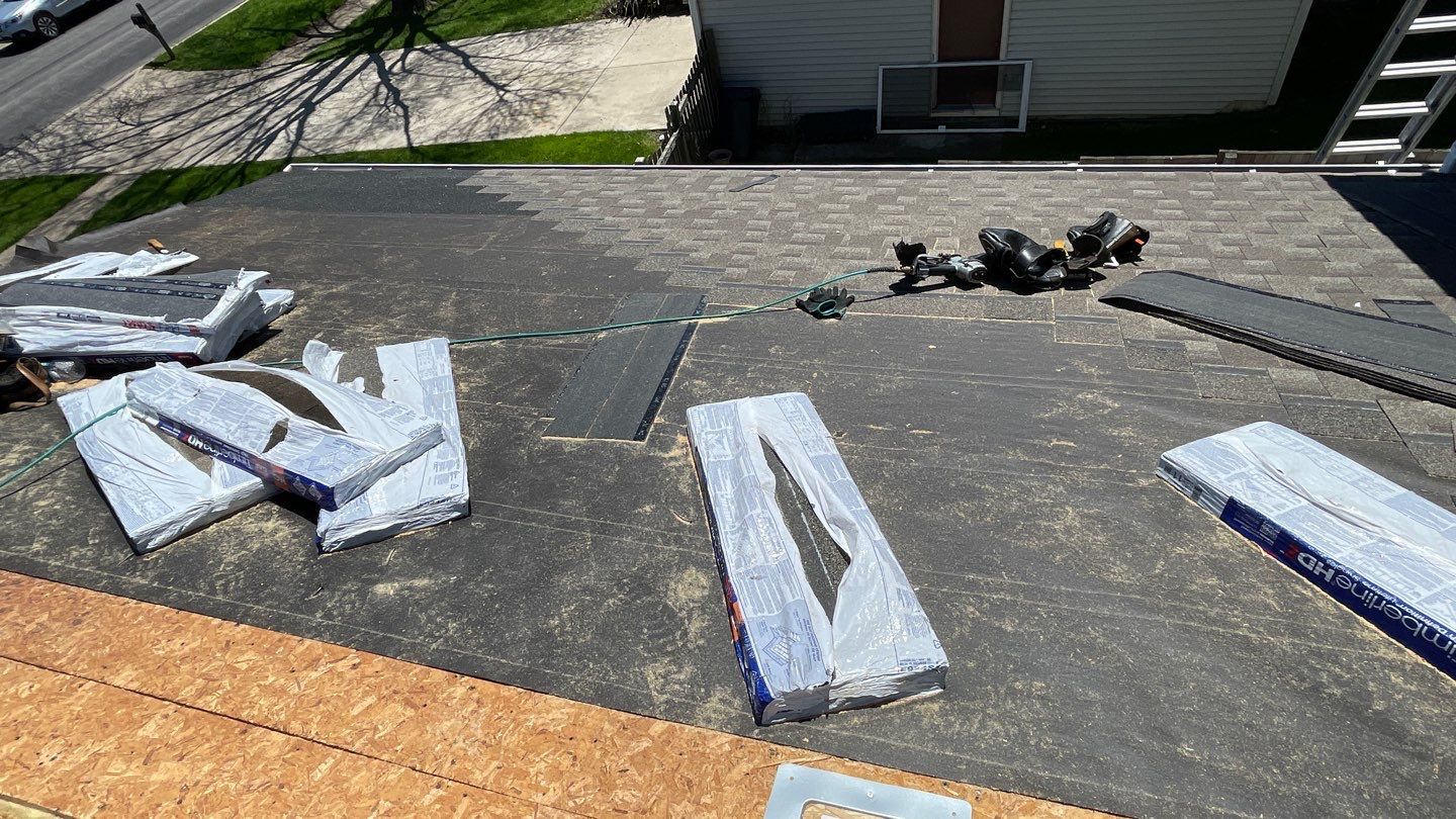 Residential Roofing Installation using GAF Timberline HDZ by Pro Home Services Inc
