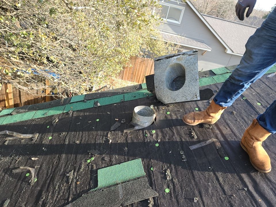 Leander Residential Roof Replacement, OSB Decking Repair And Interior Restoration by Caliber Restoration LLC