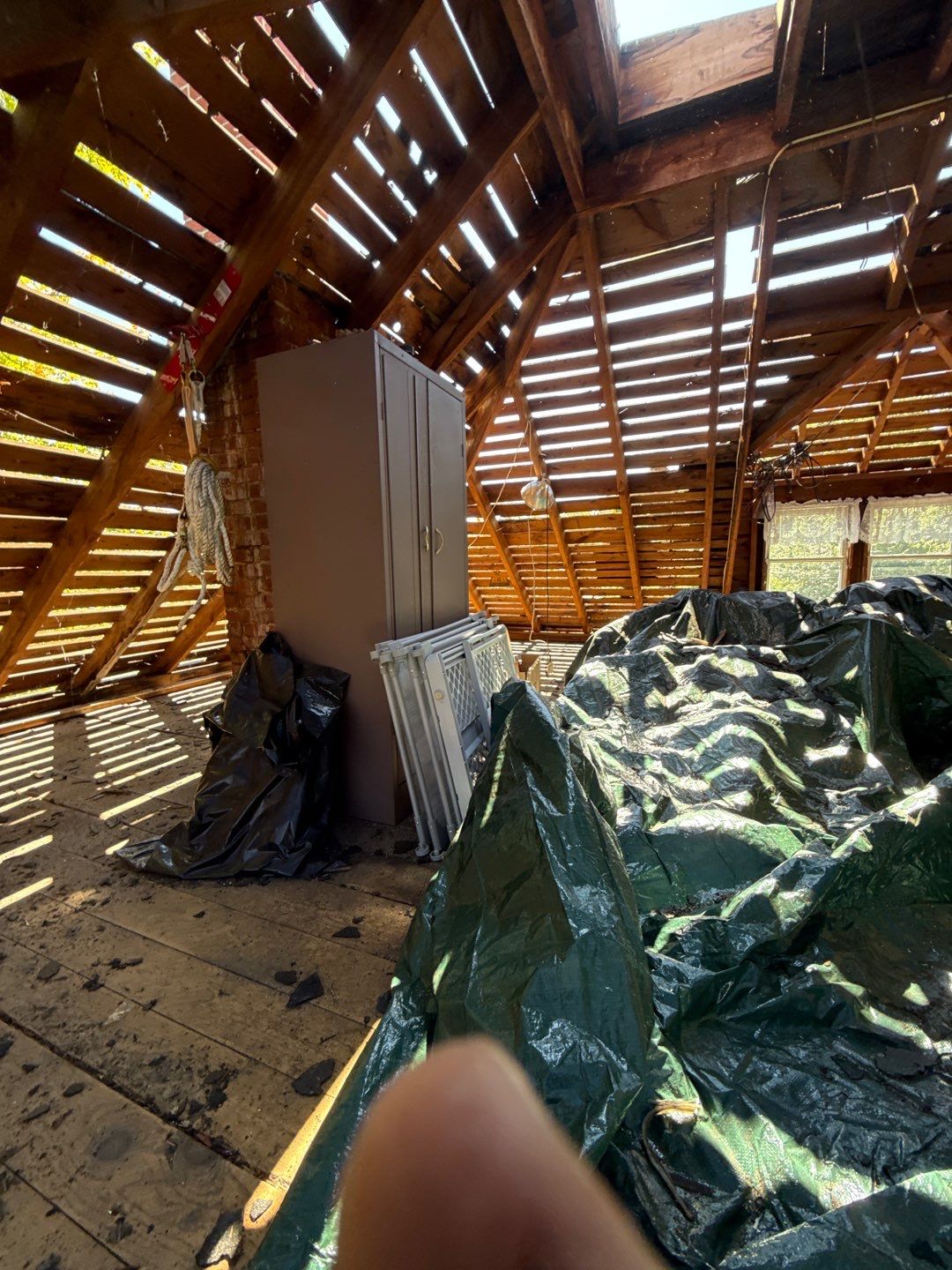 Full Roof Replacement on Historic Farmhouse with Decking Replacement – Repeat Customer by Sensible Home Solutions