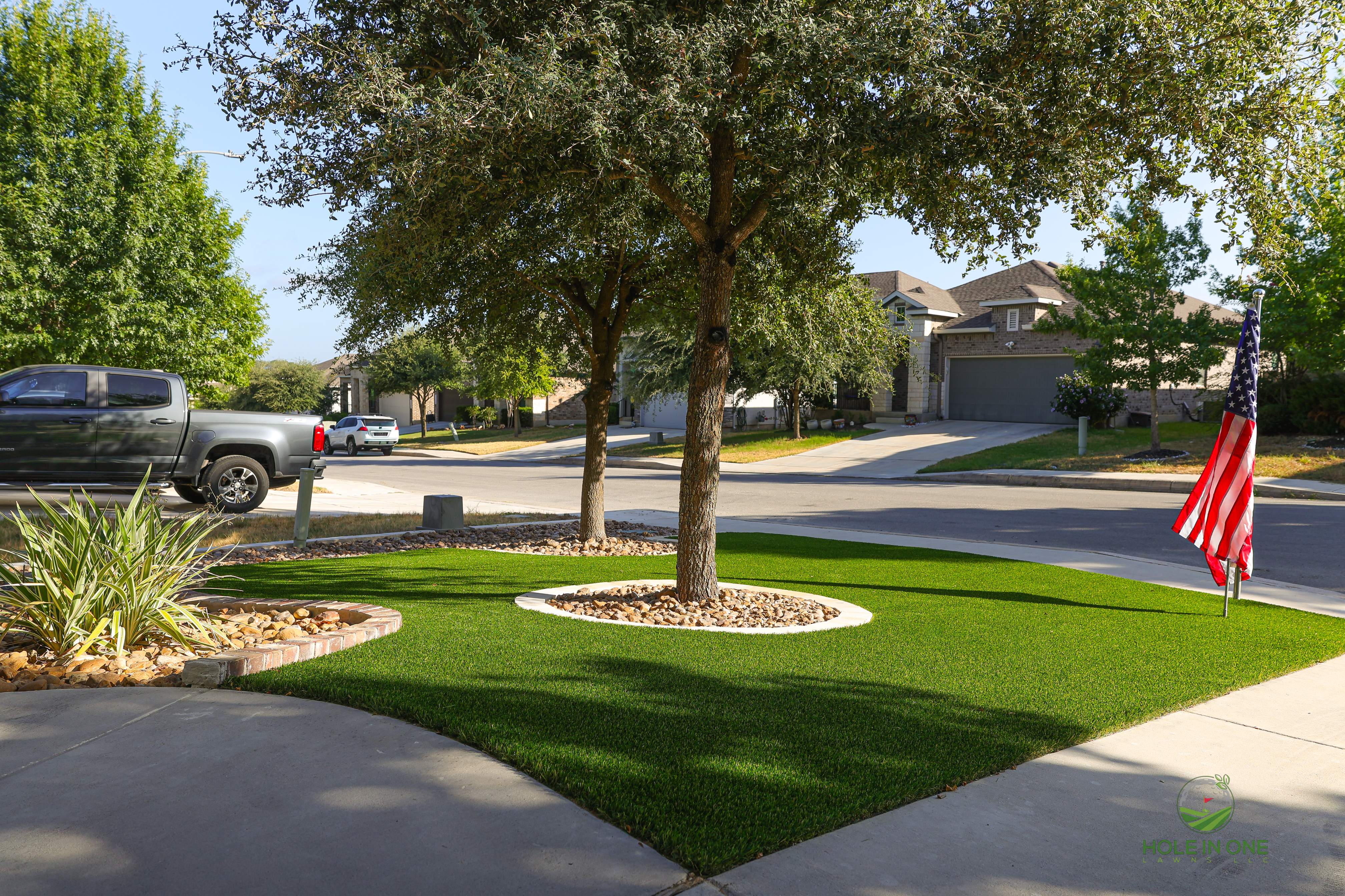 Wortham Oaks, San Antonio TX by Hole In One Lawns, LLC