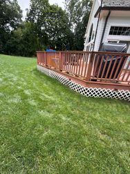 Gutter Cleaning in Upper Saddle River, NJ — Gallo Bros job photo