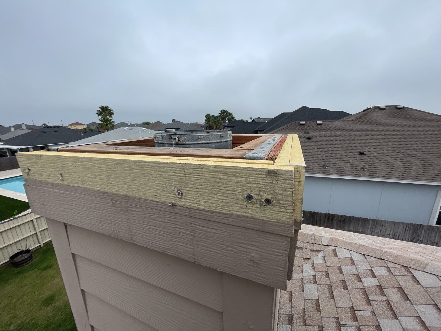Chimney Cap Replacement With Stainless Steel by Lighthouse Roofing