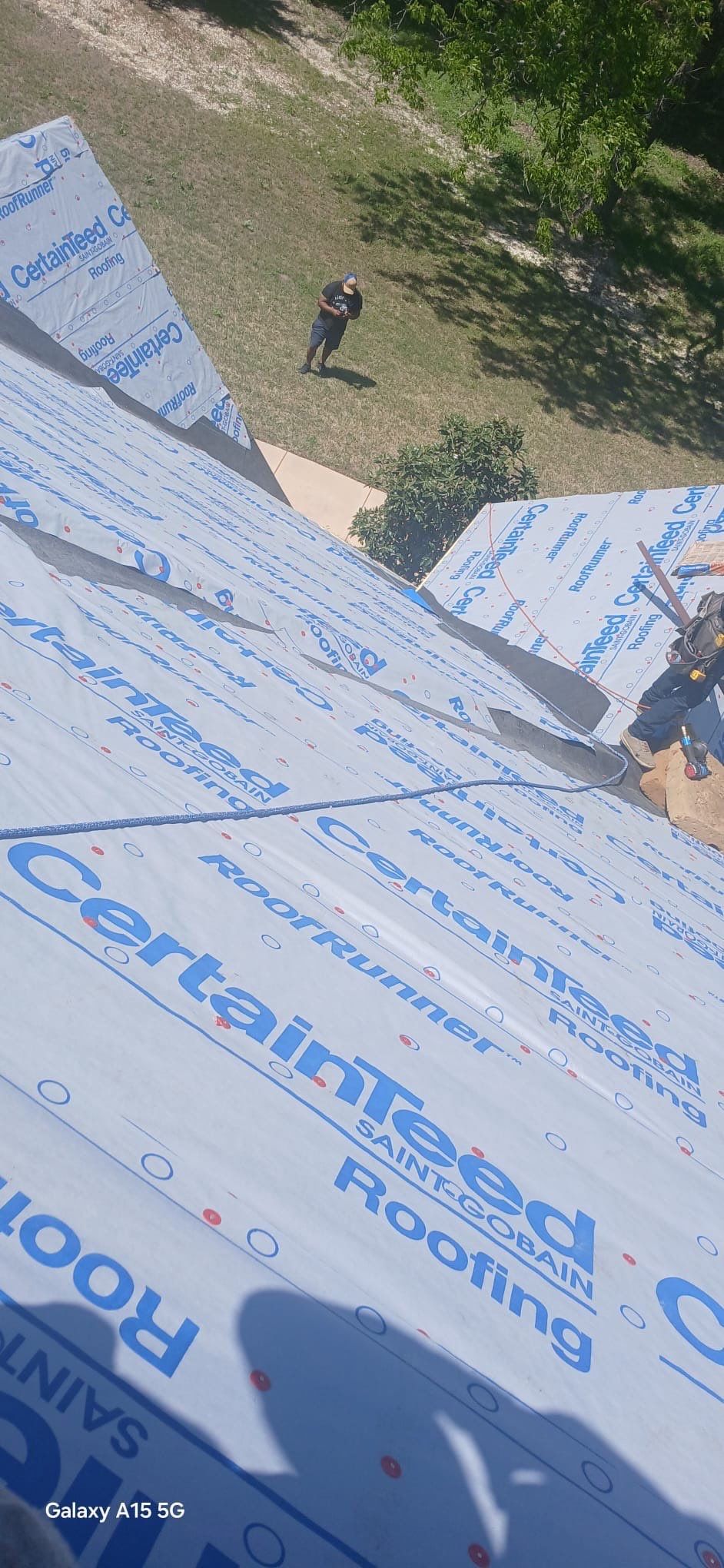 Residential Roofing Installation using CertainTeed Landmark ClimateFlex Shingles by Harvey Roofing & Construction