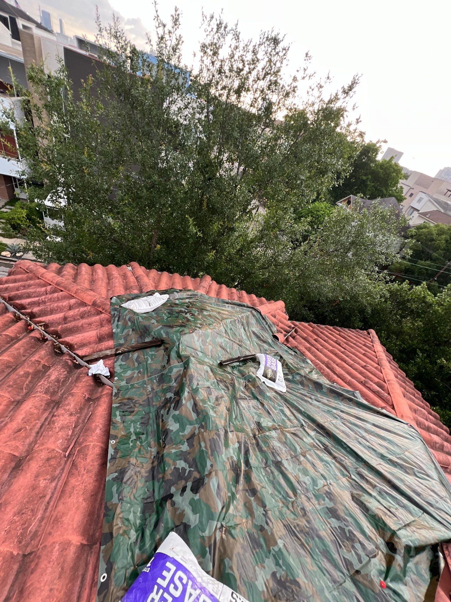 Tile Roof using tile by Roof Repair Company