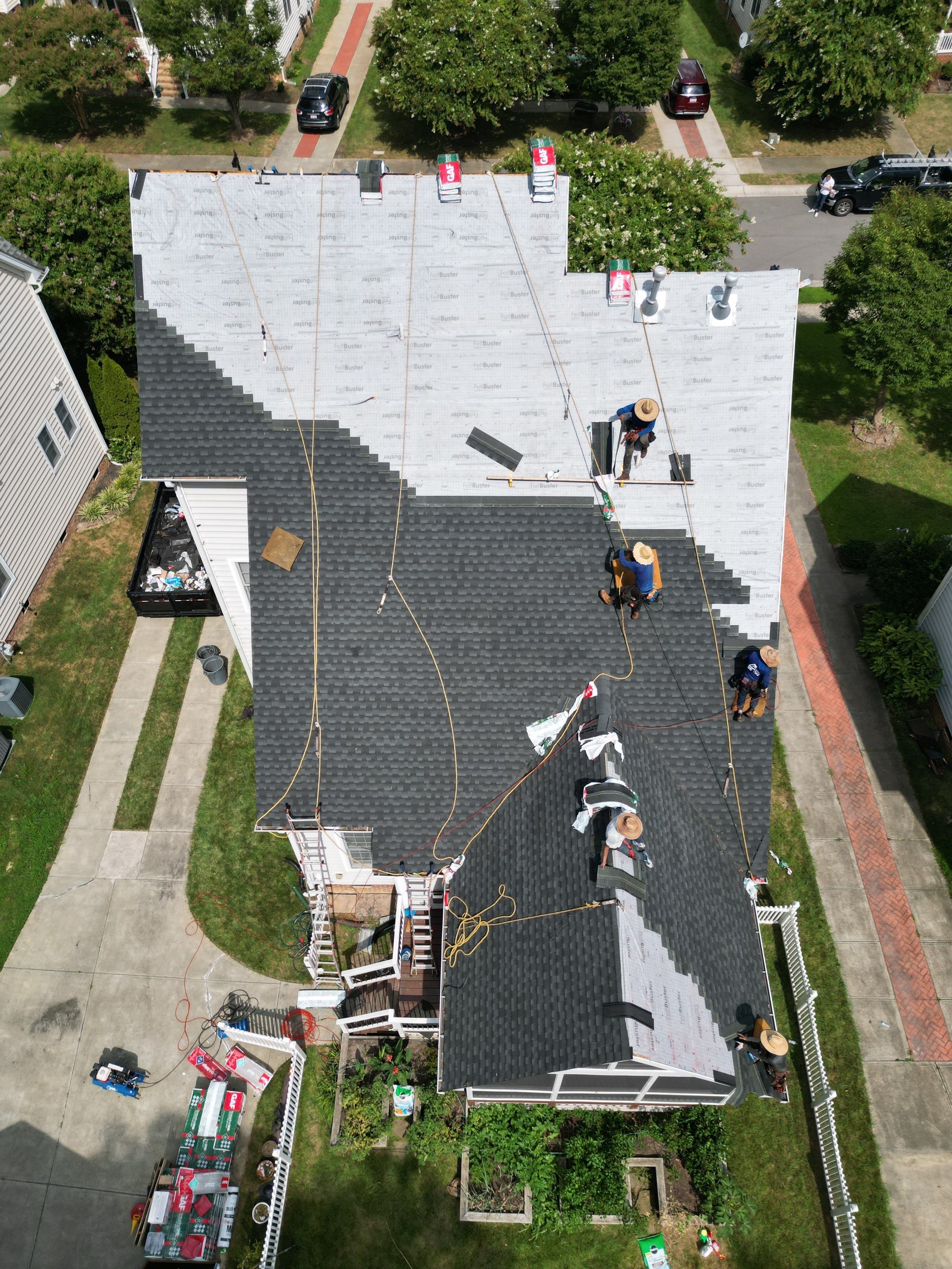 Roof Replacement - GAF Timberline Ultra HDZ Charcoal  by Pro Performance Roofing