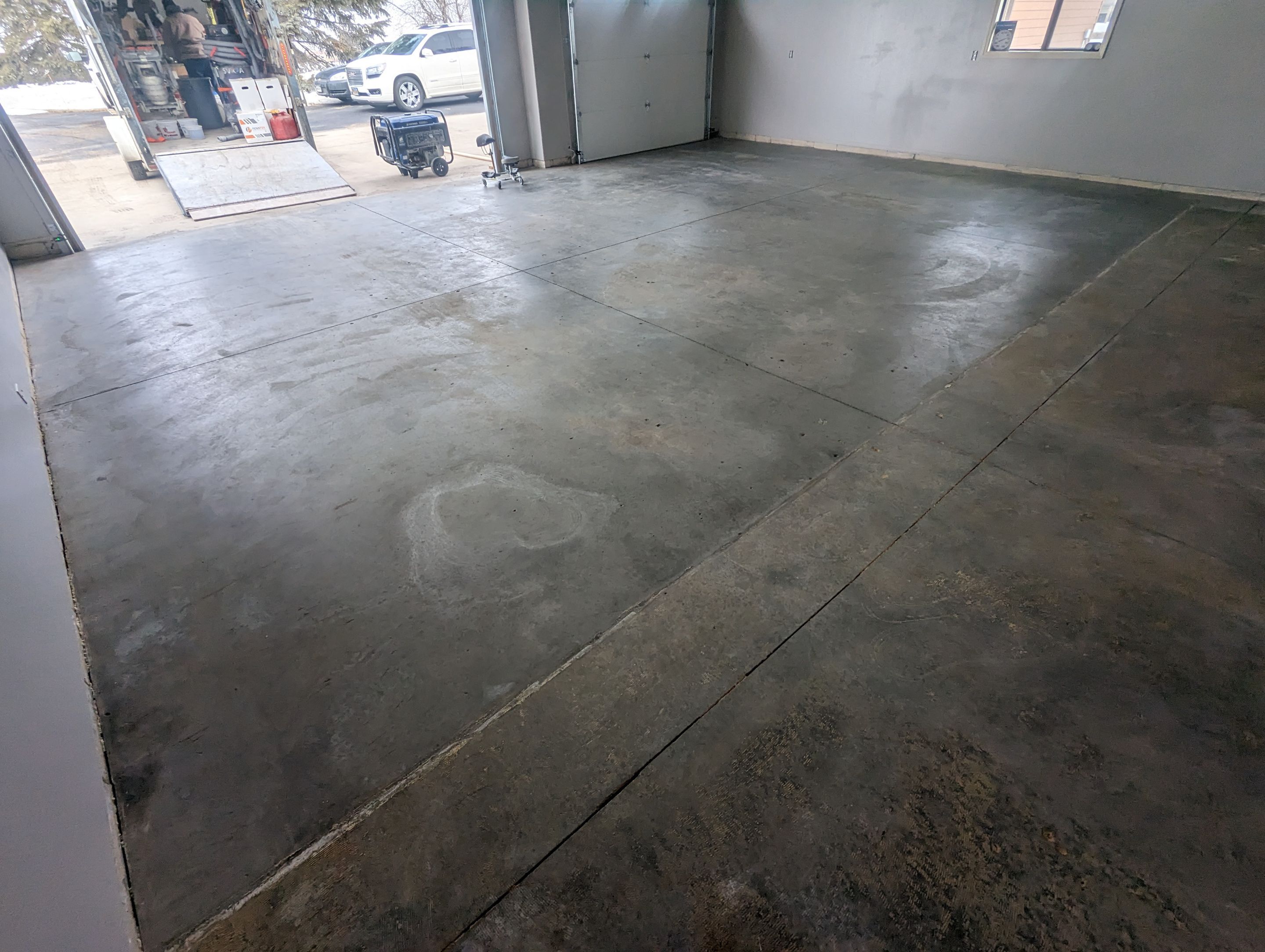 Garage using Mediterranean by Select Painting, Coatings & Garage Cabinets